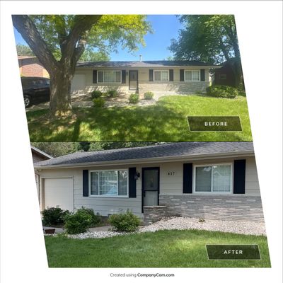Residential Exterior Repaint in Ames