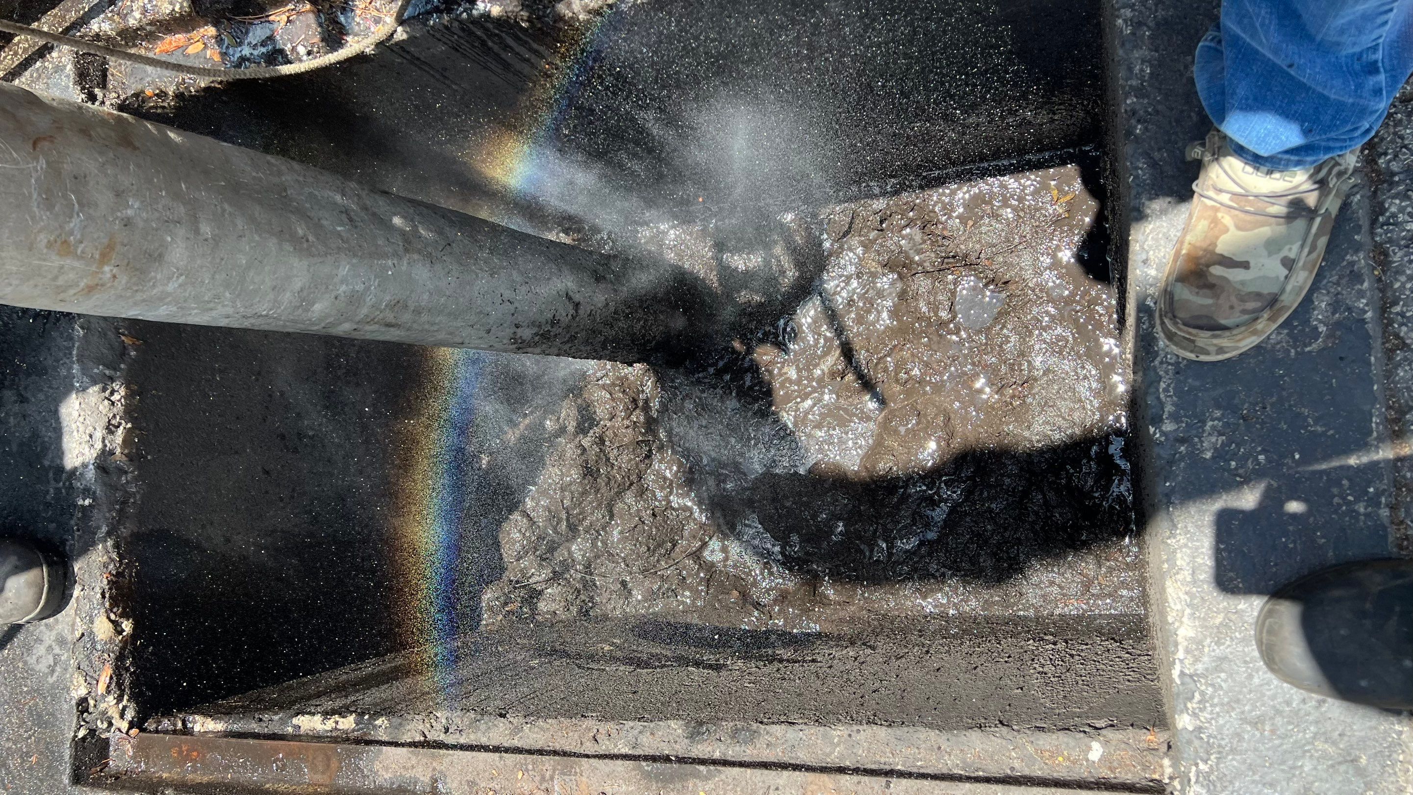Apartment Complex Storm Water System Cleaning and Maintenance by APS Power & Water