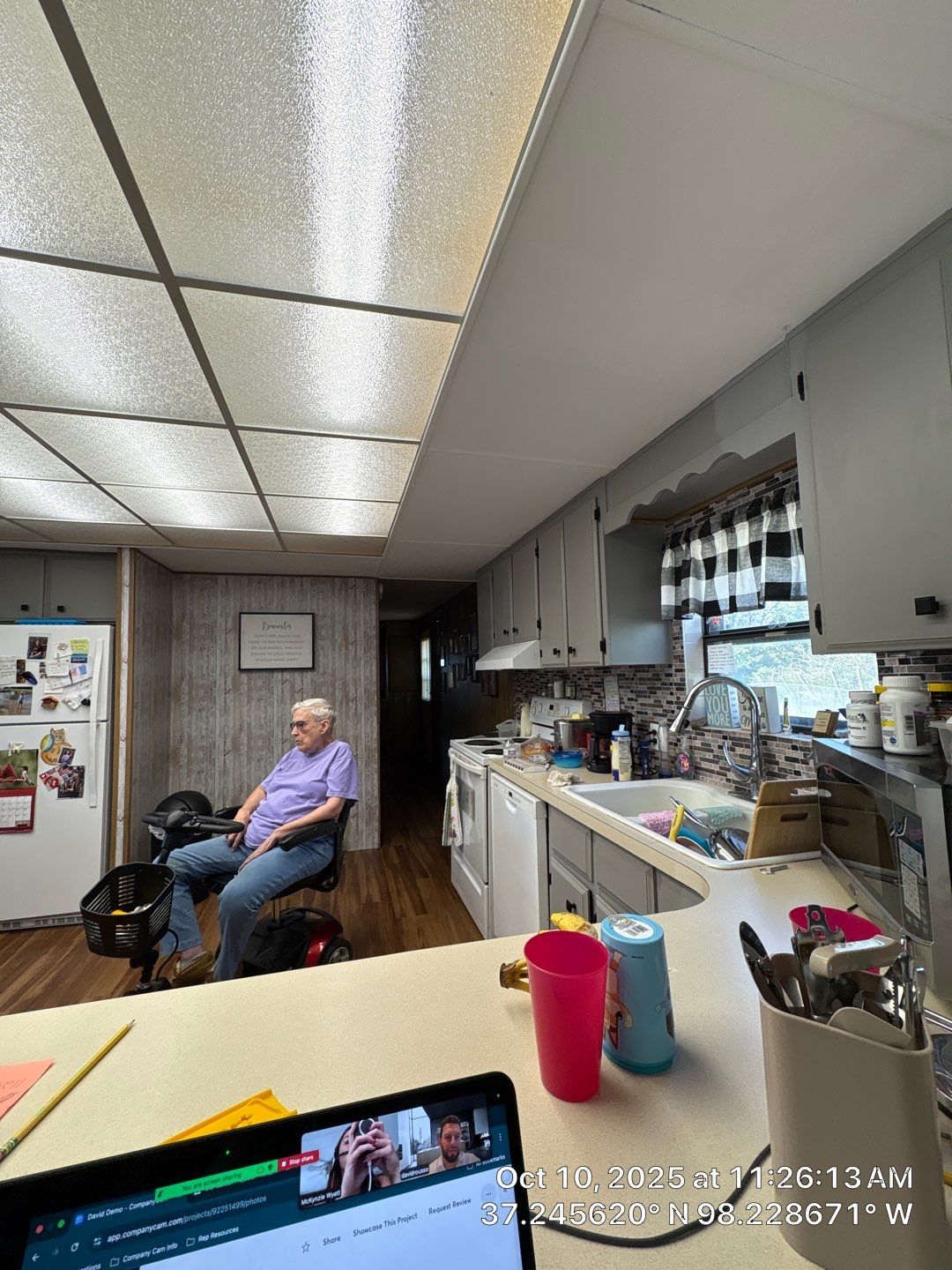 Residential Kitchen Renovation in Attica, KS by CompanyCam Sales Demo