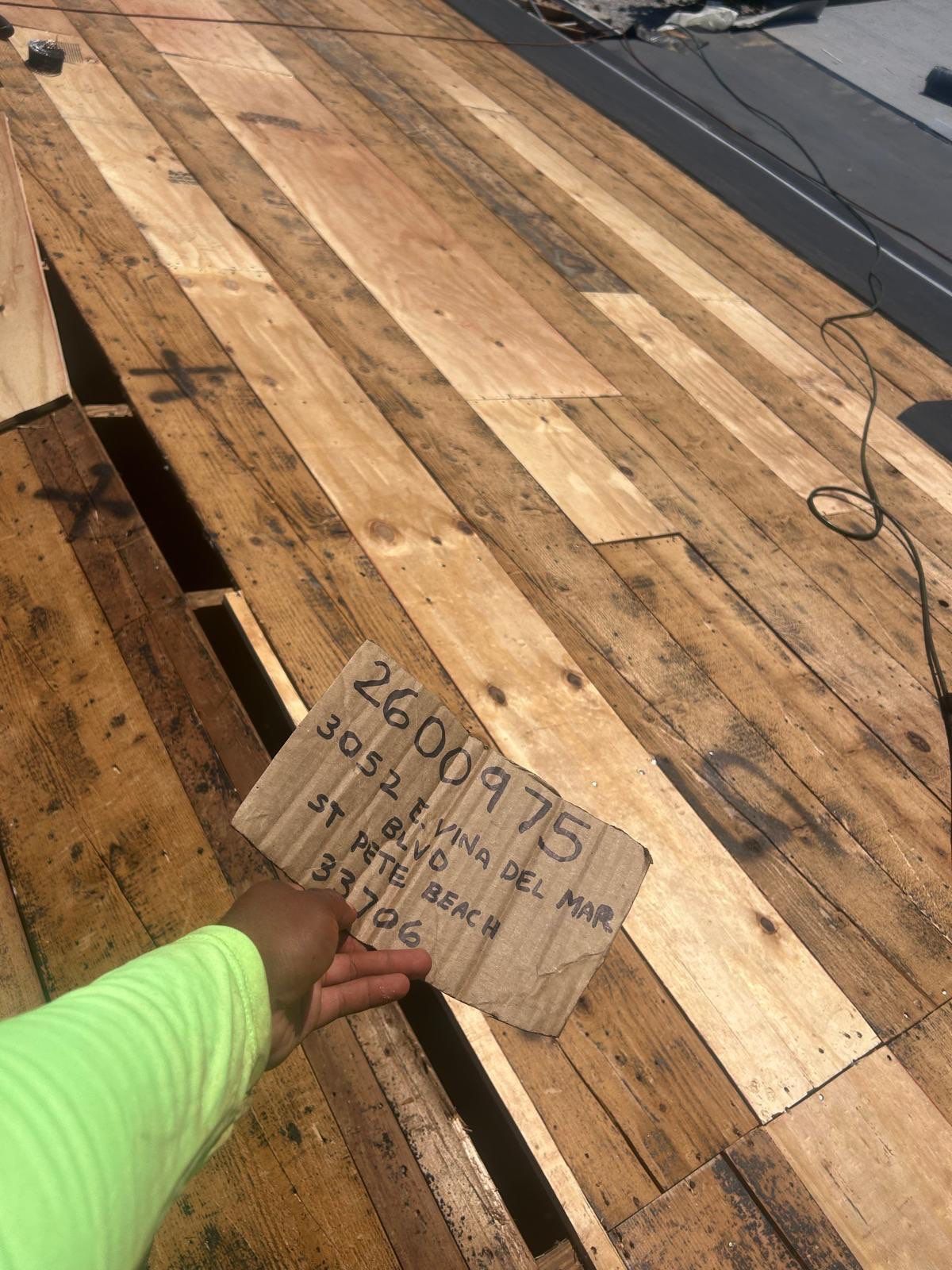 Project in St. Pete Beach 33706 by Mitchell Roofing Company LLC 