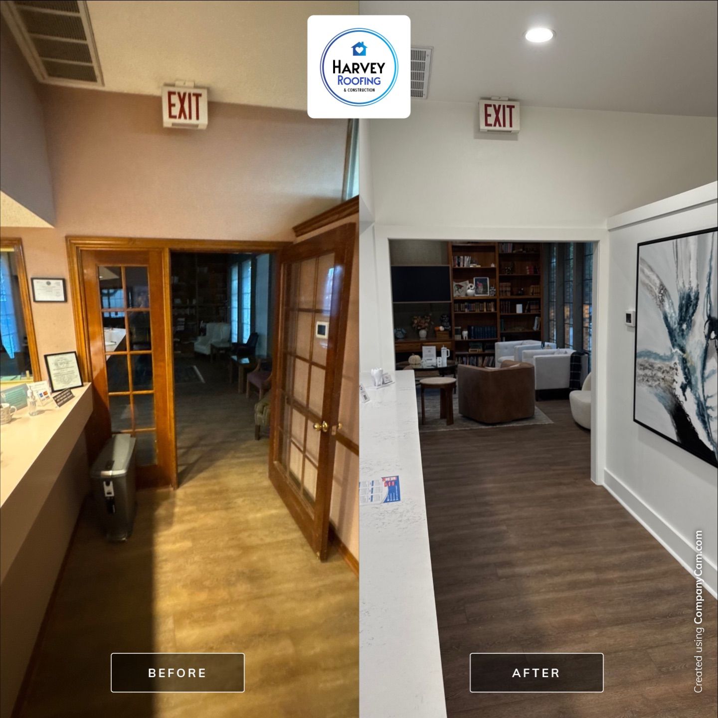 Interior Remodel of Orthodontist Office in Irving, TX by Harvey Roofing & Construction by Harvey Roofing & Construction