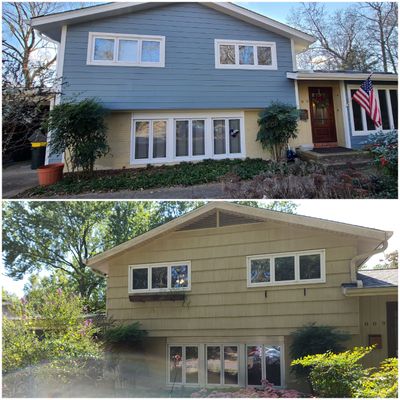Siding Installation using James Hardie Siding