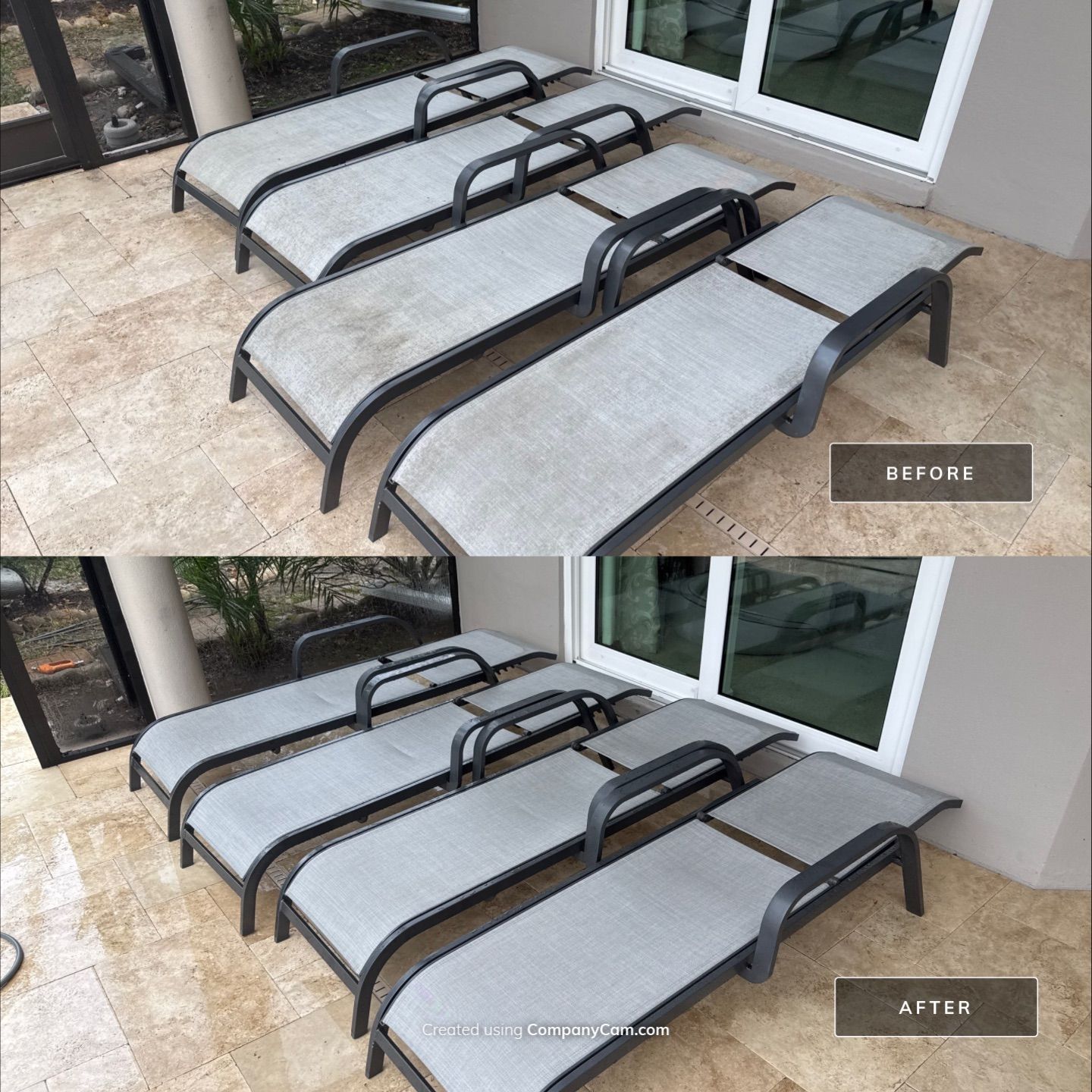 🏡 House Wash, Screen Enclosure & Travertine Pool Deck Cleaning – River Wilderness, Parrish, FL ✨ by Sunshine AquaWash