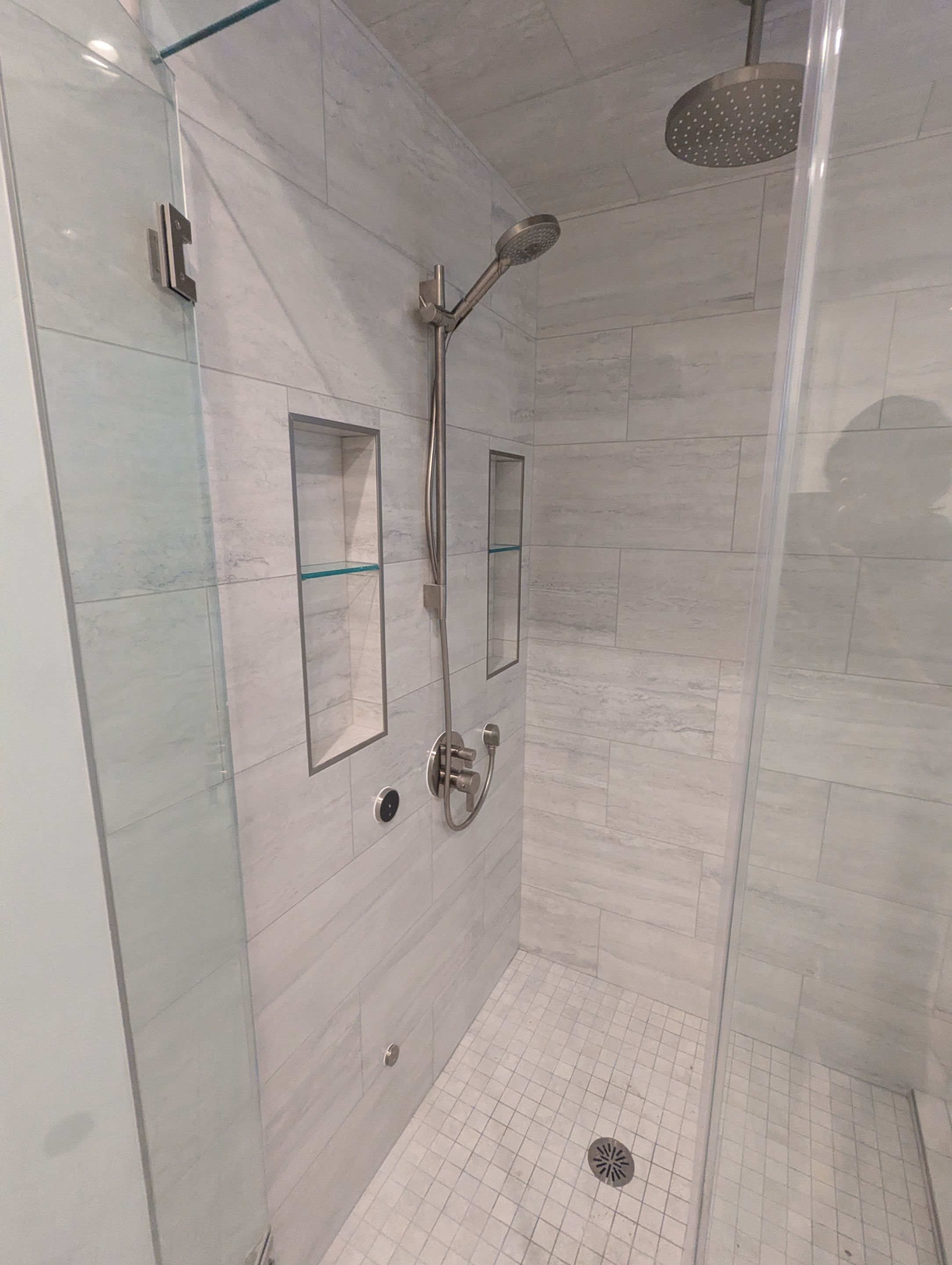 Setting Finish in a new Custom Home by Professional Plumbing Inc 