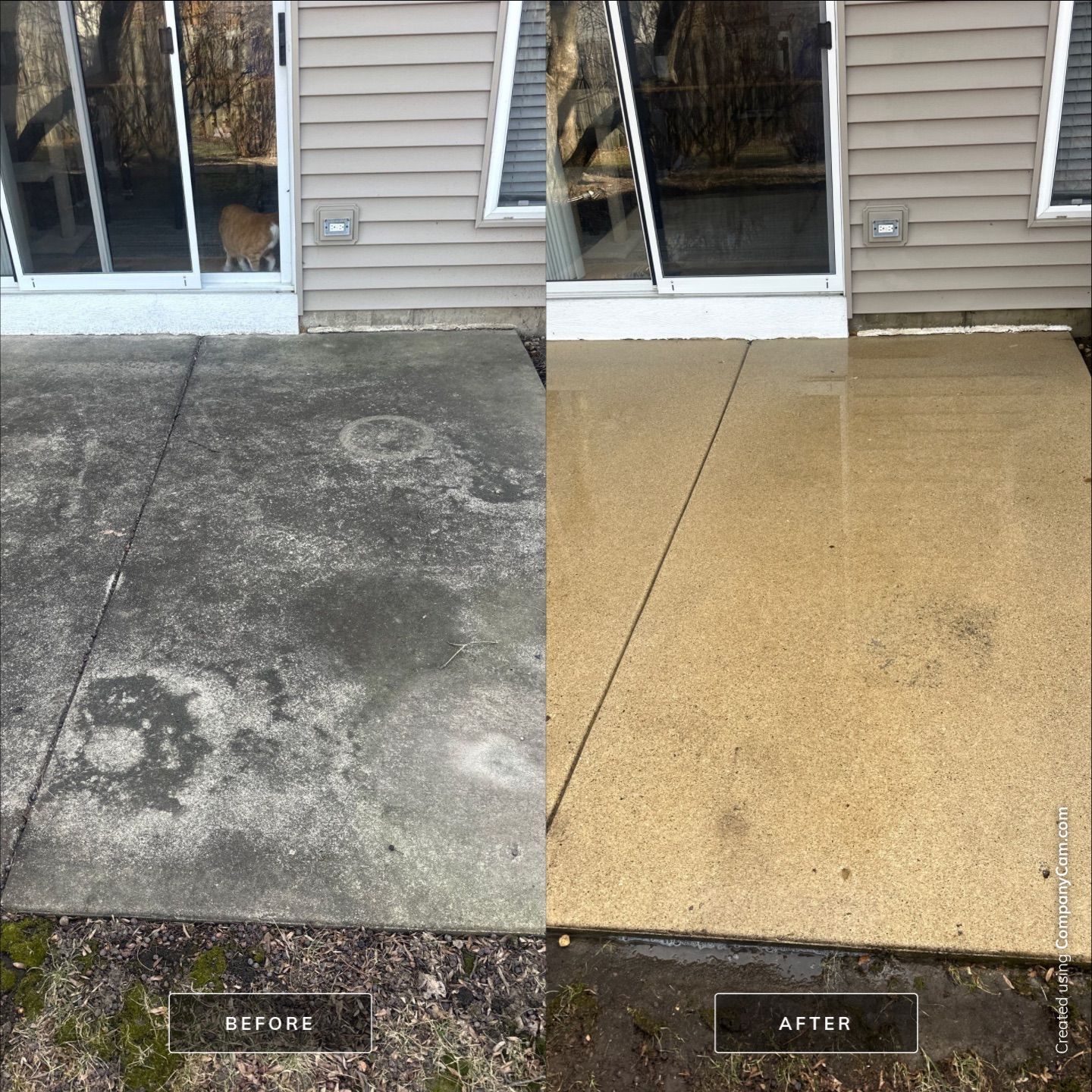 Project in Elgin by Simmons Power & Soft Washing