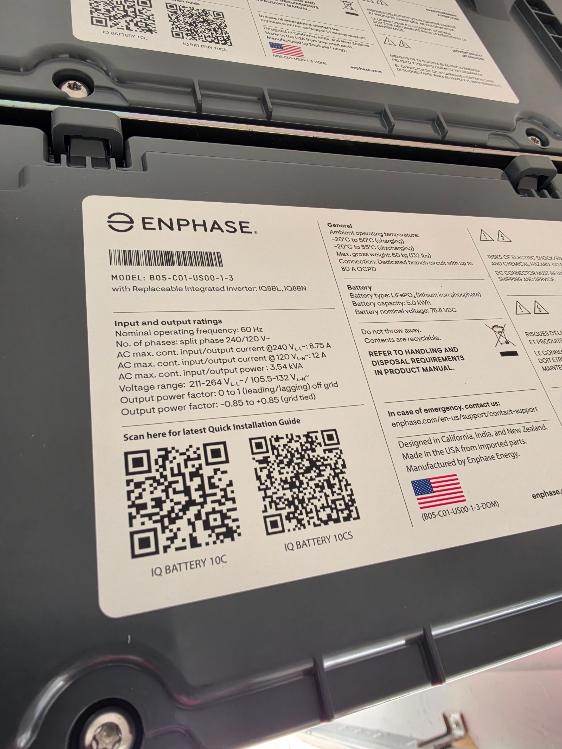 Solar Panel Installation and Enphase IQ Battery Storage in Simi Valley by VIBE SOLAR
