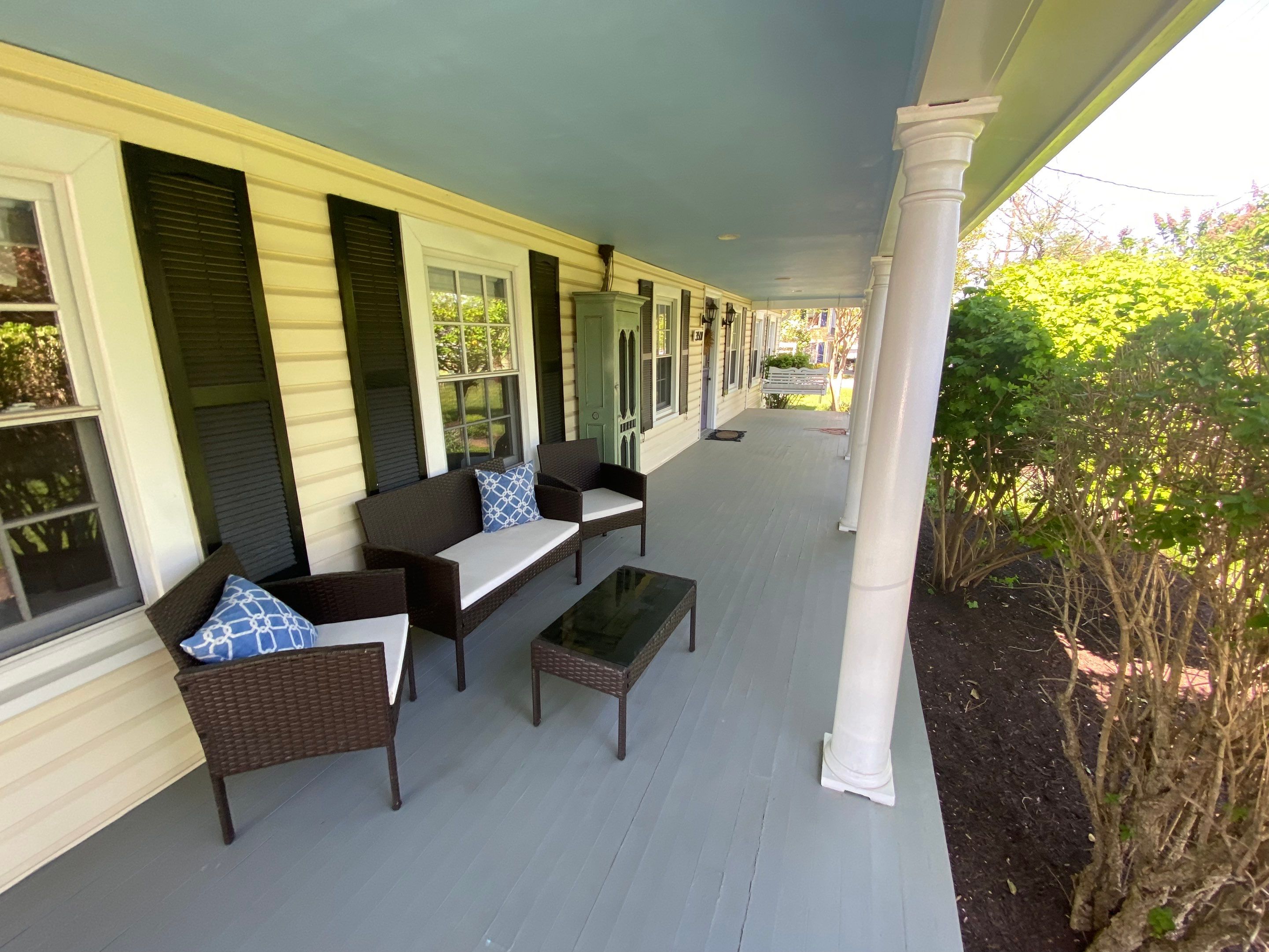 Front Porch Transformation using Timbertech Decking by The Smet Companies, LLC