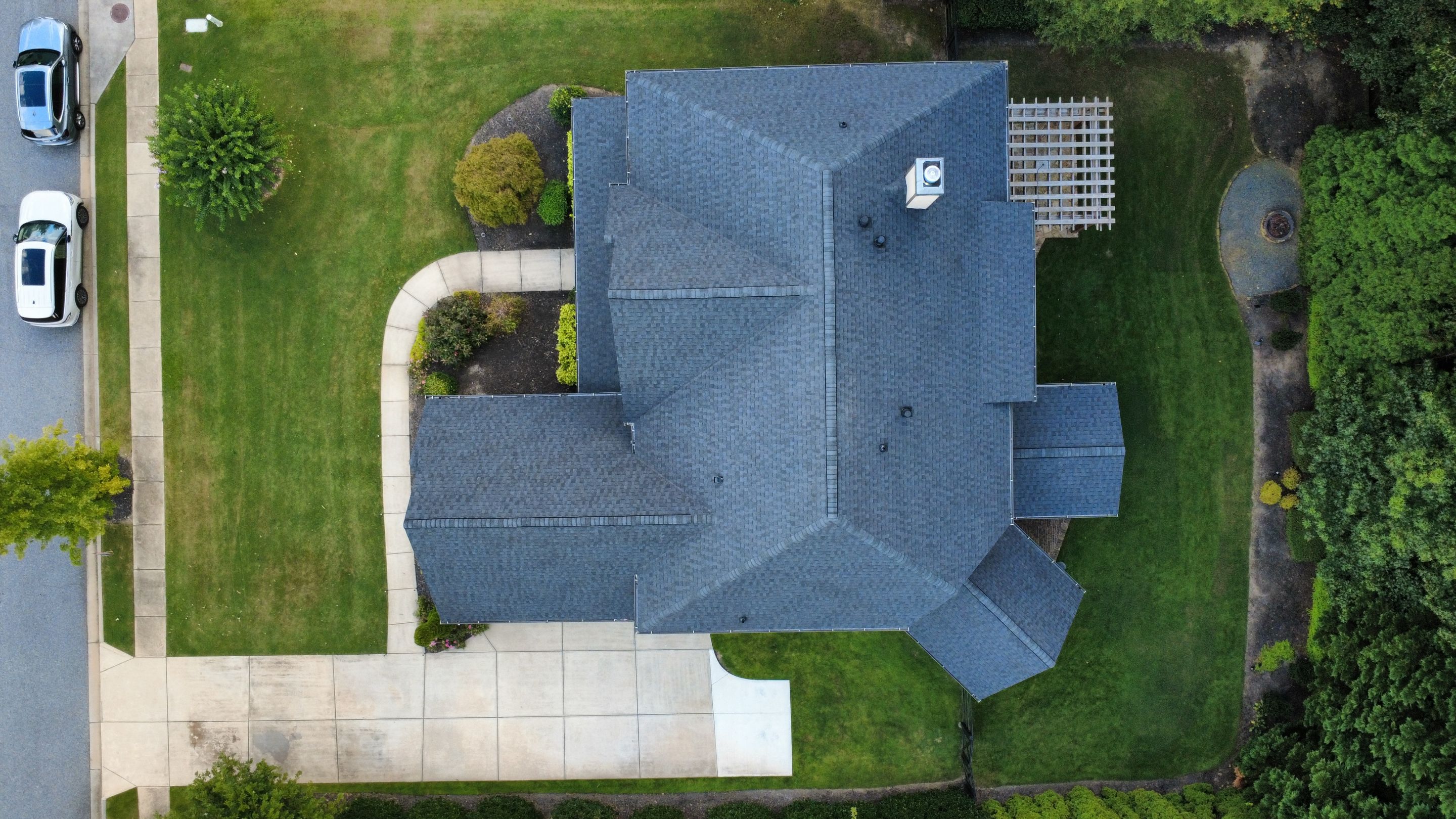 Alpharetta, GA Roof Replacement CertainTeed Moire Black by Reset Roofing