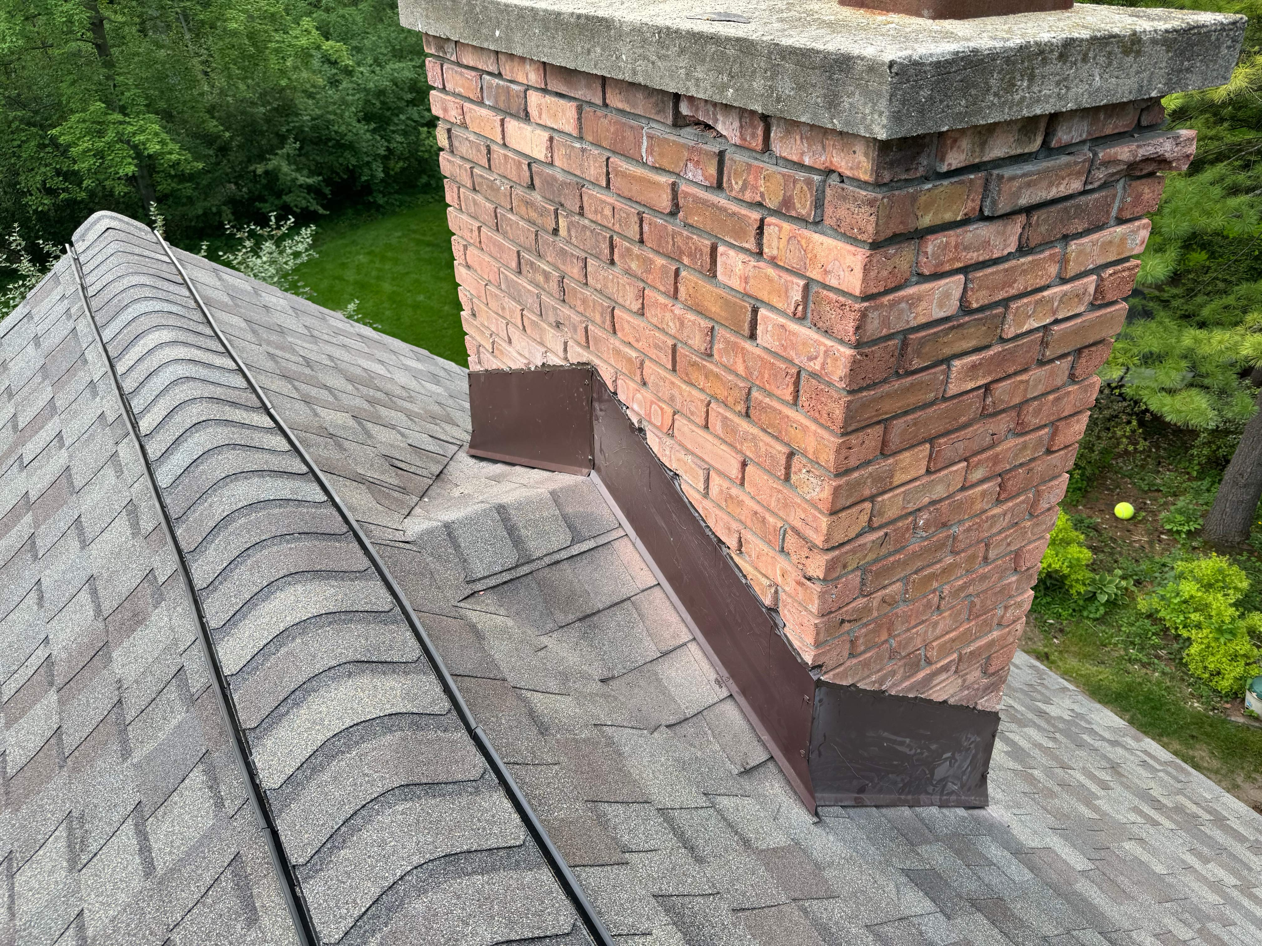 Residential Roofing Installation using Certainteed Landmark ClimateFlex by GRACCO
