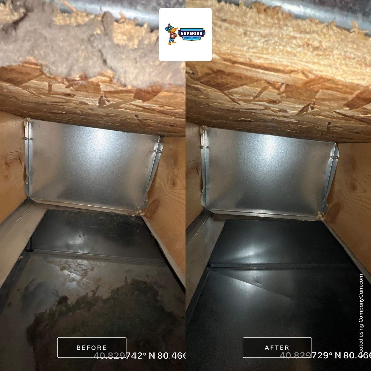 Air Duct Cleaning With a Vacuum Truck in Enon Valley, PA by Superior Air Duct Cleaning