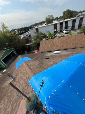 Residential Roofing Repair using Owen's Corning Duration (Lifetime) Shingles