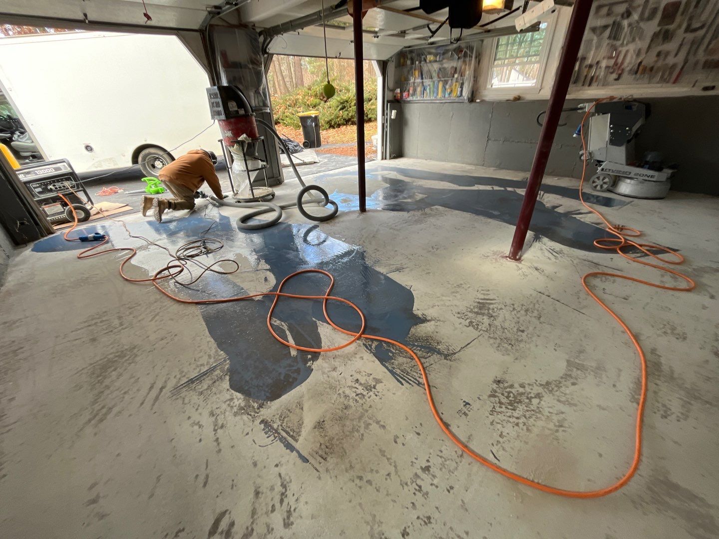 Maestranzi Garage TransFLOORmation by Symphony Concrete Coatings