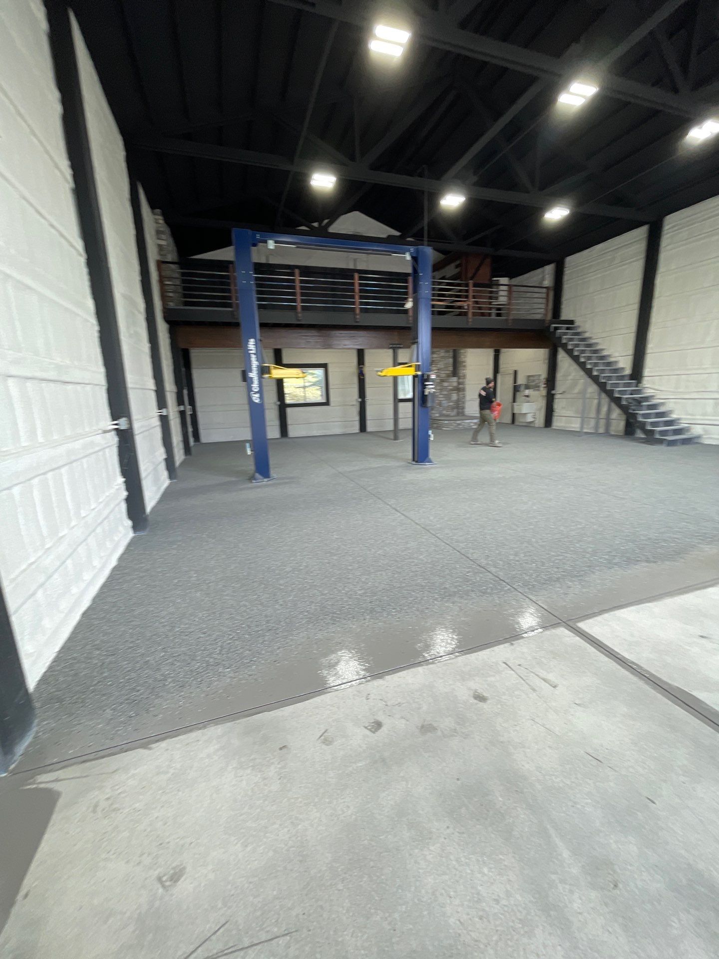 Shop Transformation using Slate Hybrid by Croc Coatings, LLC
