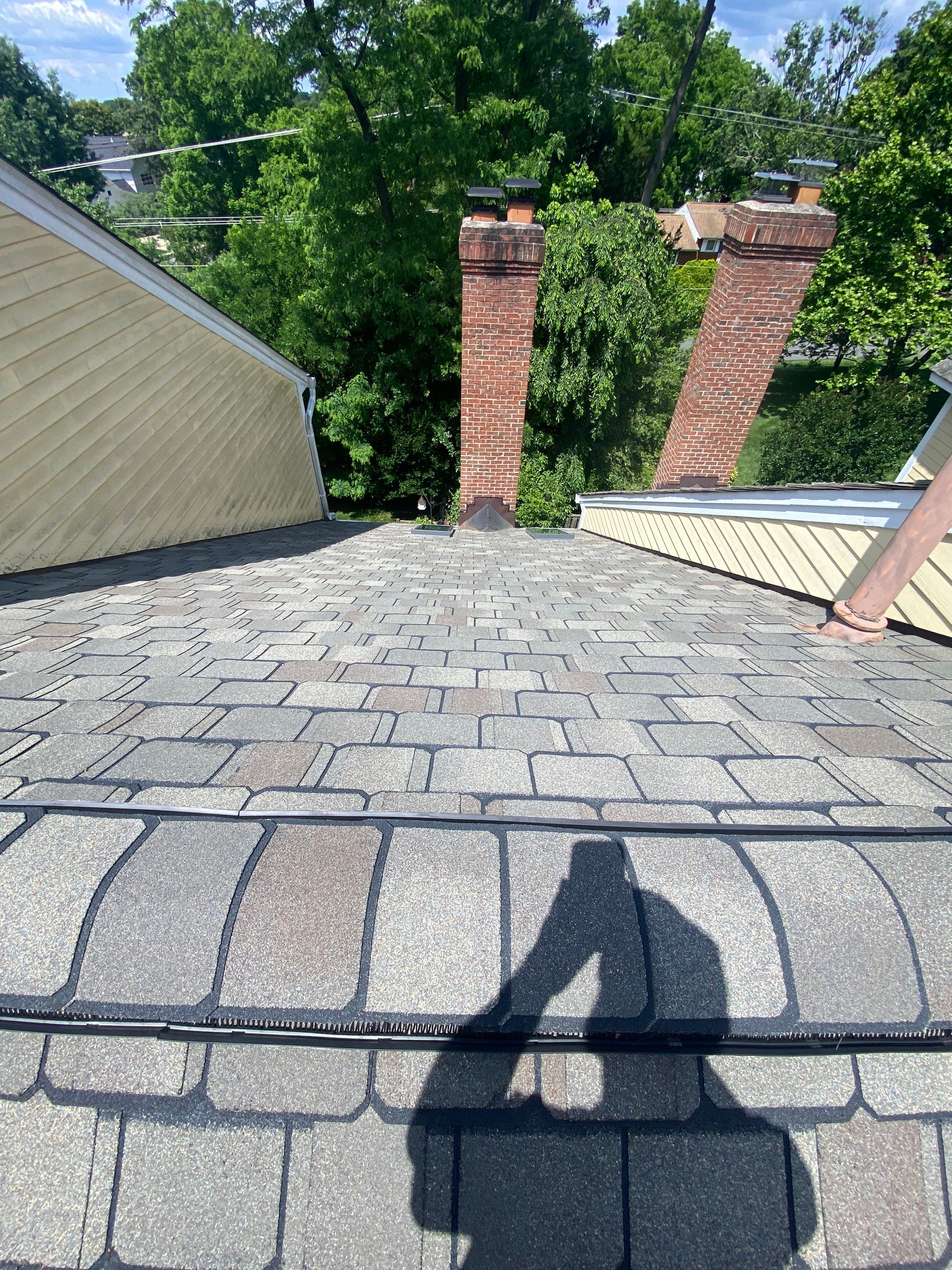 Arlington: CertainTeed Grand Manor Designer Shingles in Weathered Wood by RM Banning, Inc.