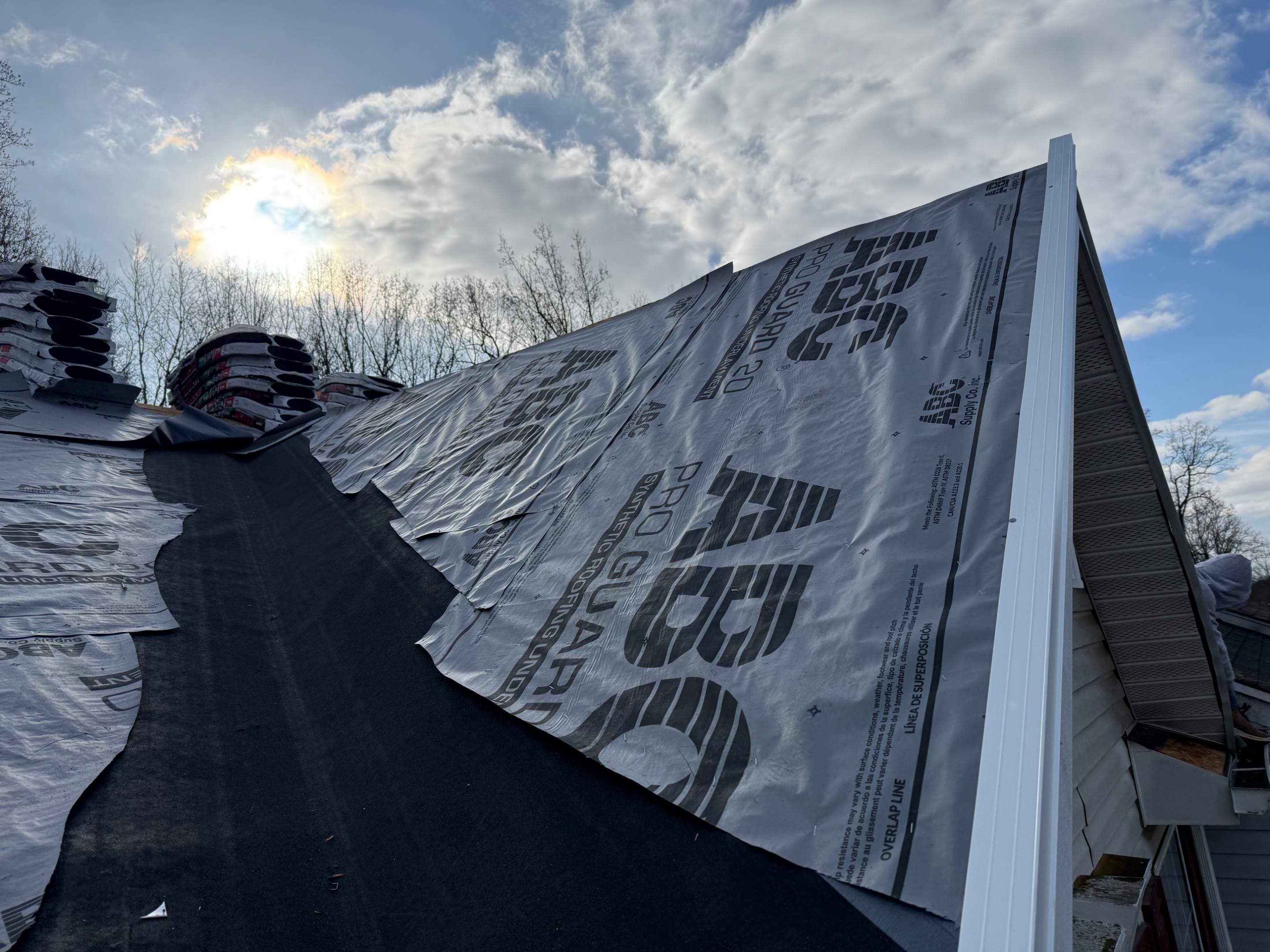 Residential Roofing Installation using Tamko Titan XT by Matter Roofing & Construction
