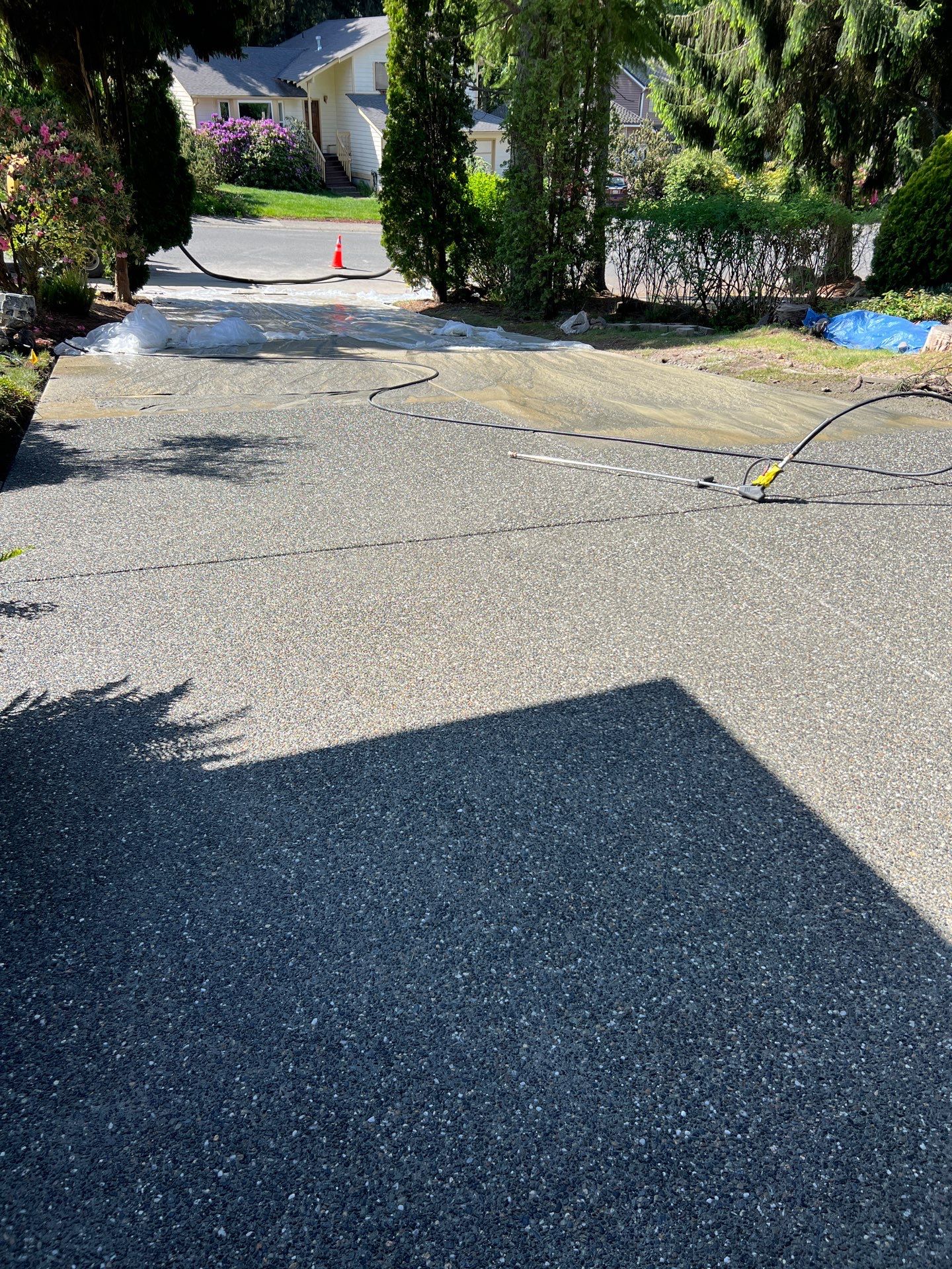 Debbie | Concrete Driveway by Jireh Asphalt & Concrete Inc 