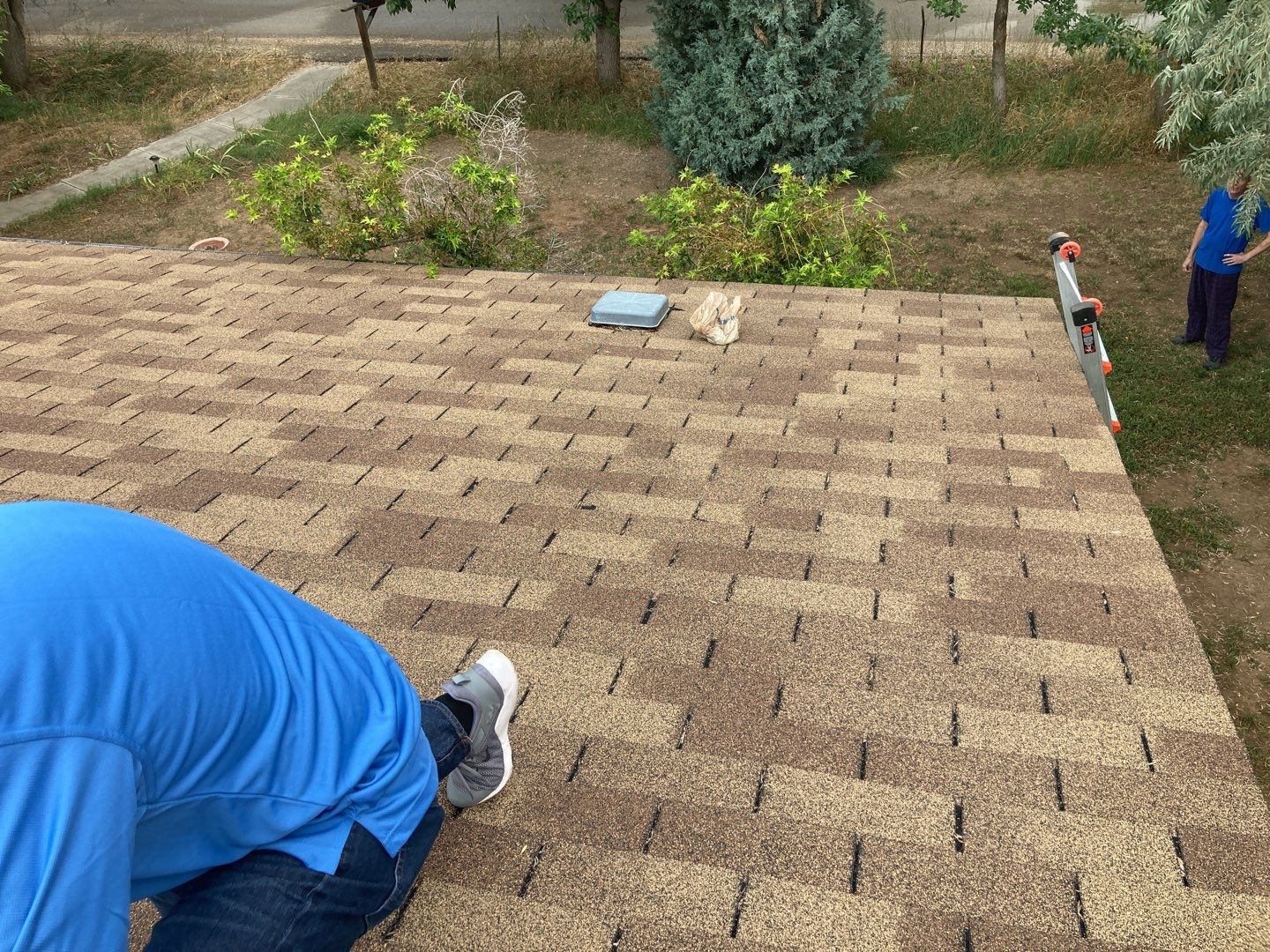 Boise ID., Residential Roofing Installation using Owens Corning Duration in Harbor Blue by ID Roofing LLC