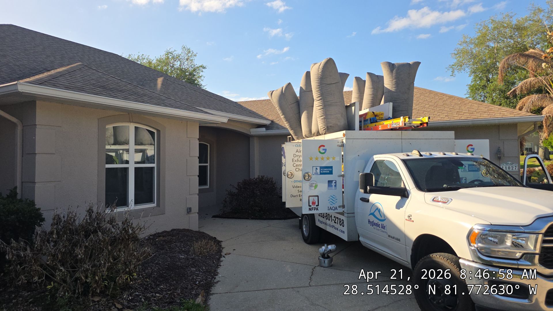 AIr Duct Cleaning in Clermont by Hygienic Air, Inc