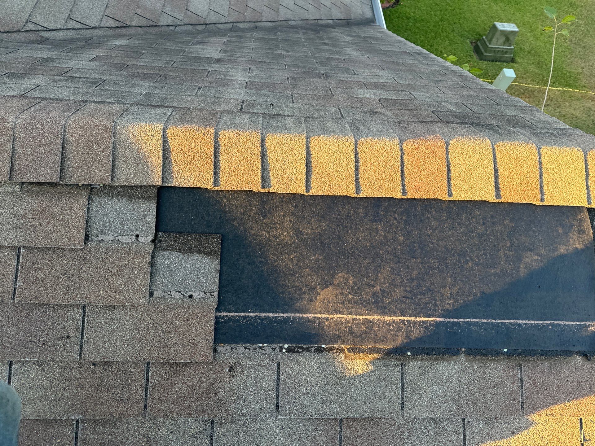 Hail Damage using Owen's Corning Duration (Lifetime) Shingles by Roof Repair Company