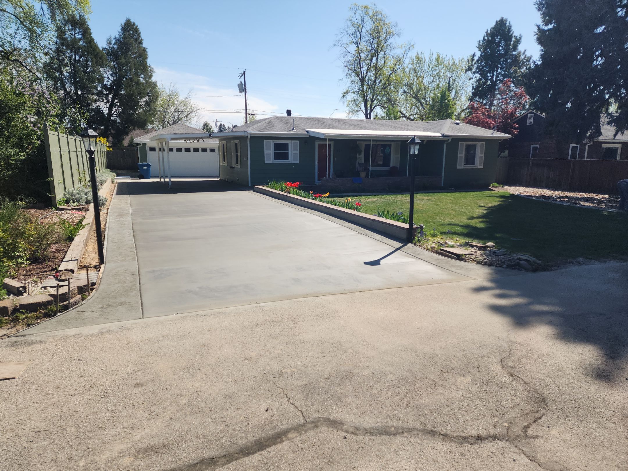 Gorgeous New Driveway from Scratch! by Mr. Mudd Concrete