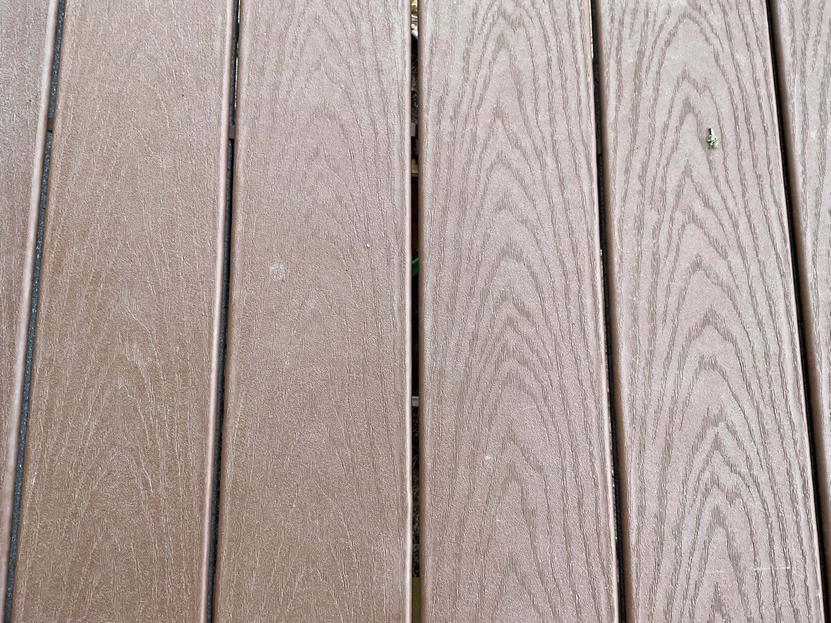 Deck Installation using New Vinyl Gate  by Alpha Design Services
