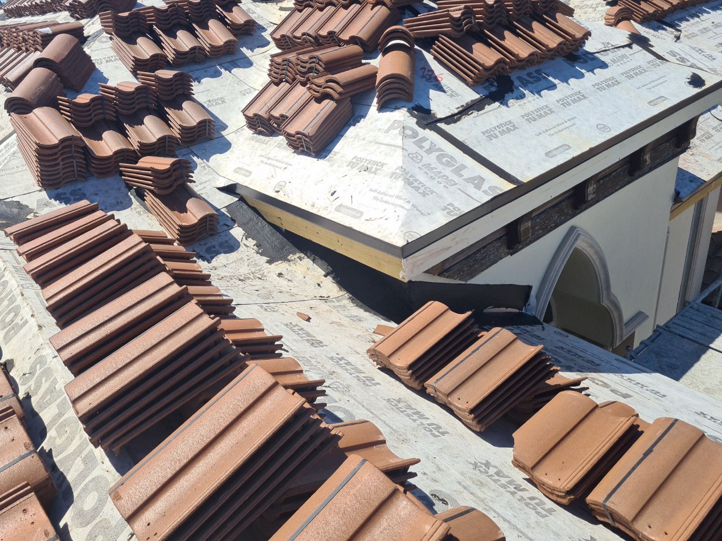 Residential Roofing Installation using Eagle Roofing Tile by BLUES BROTHERS ROOFING