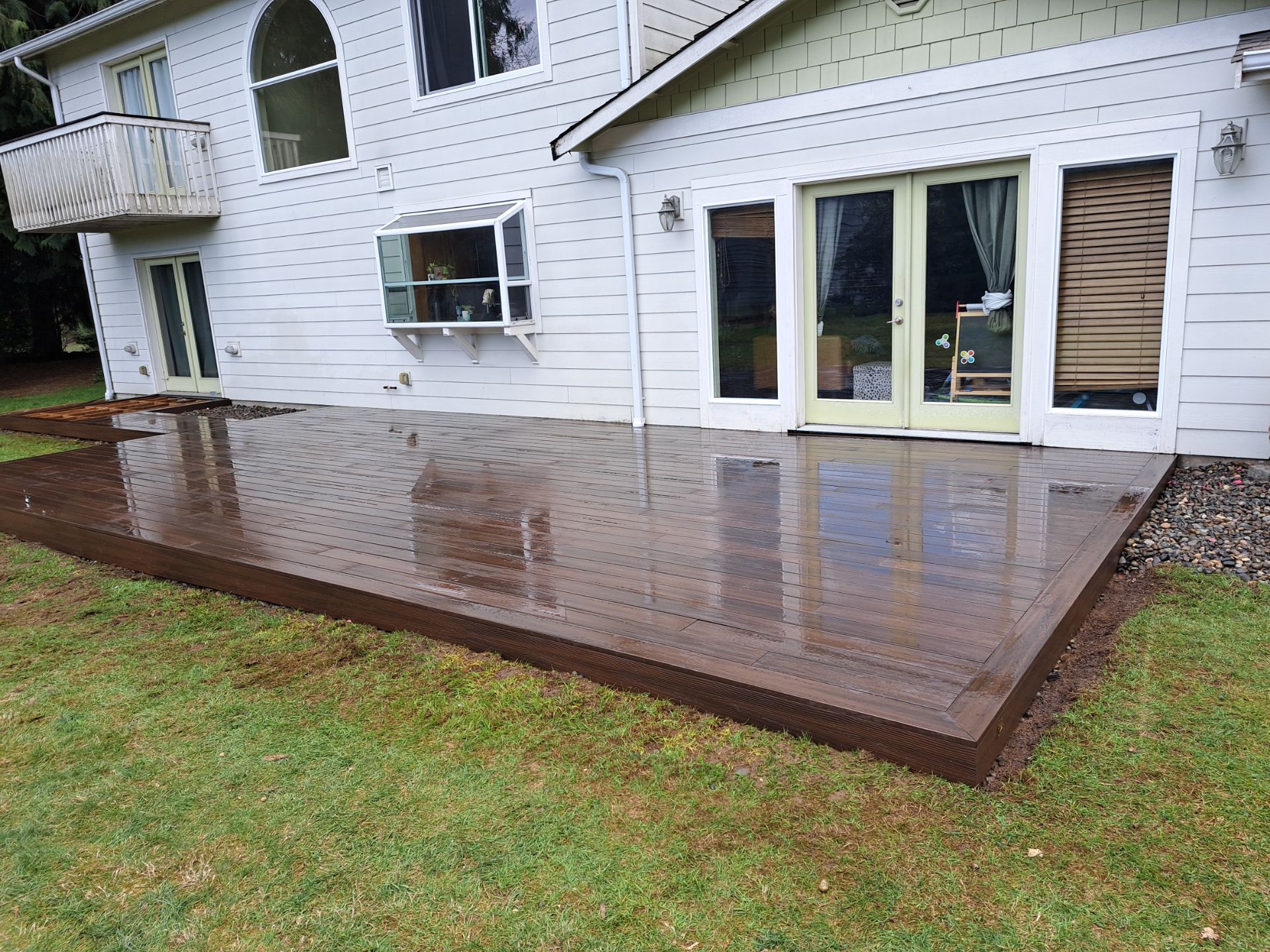 Daniel | Back Deck Installation  by Jireh Asphalt & Concrete Inc 