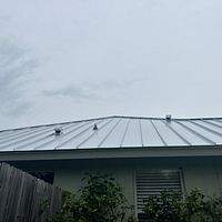 24ga 1.5" Mechanical Seam Mill Finish by Total Roofing System The Metal Roof Experts