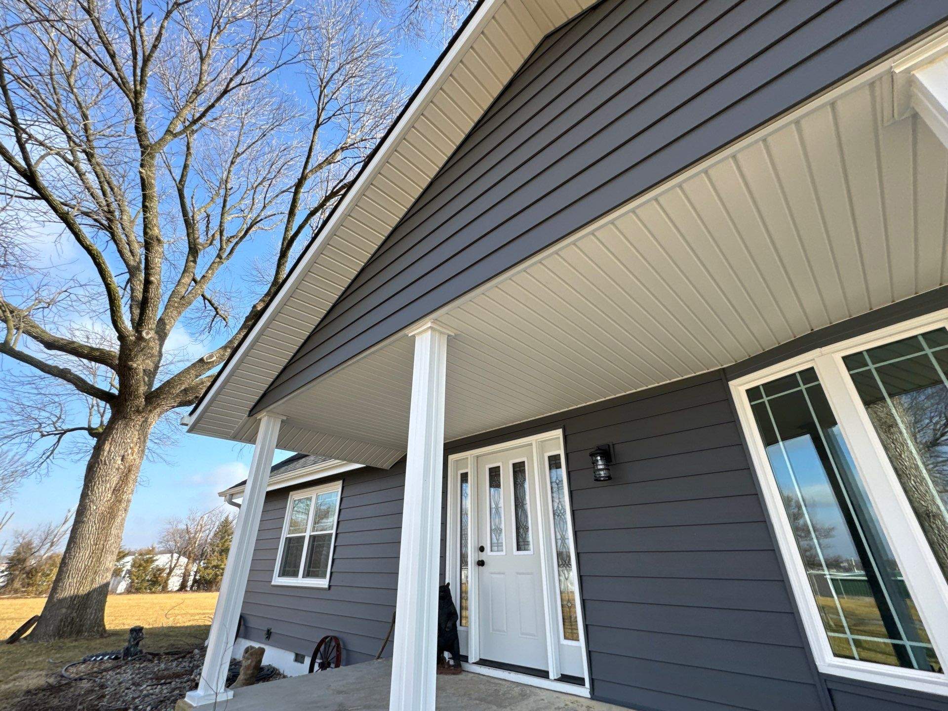 Siding Installation using Craneboard D7 by EEC Windows, Siding & Roofing