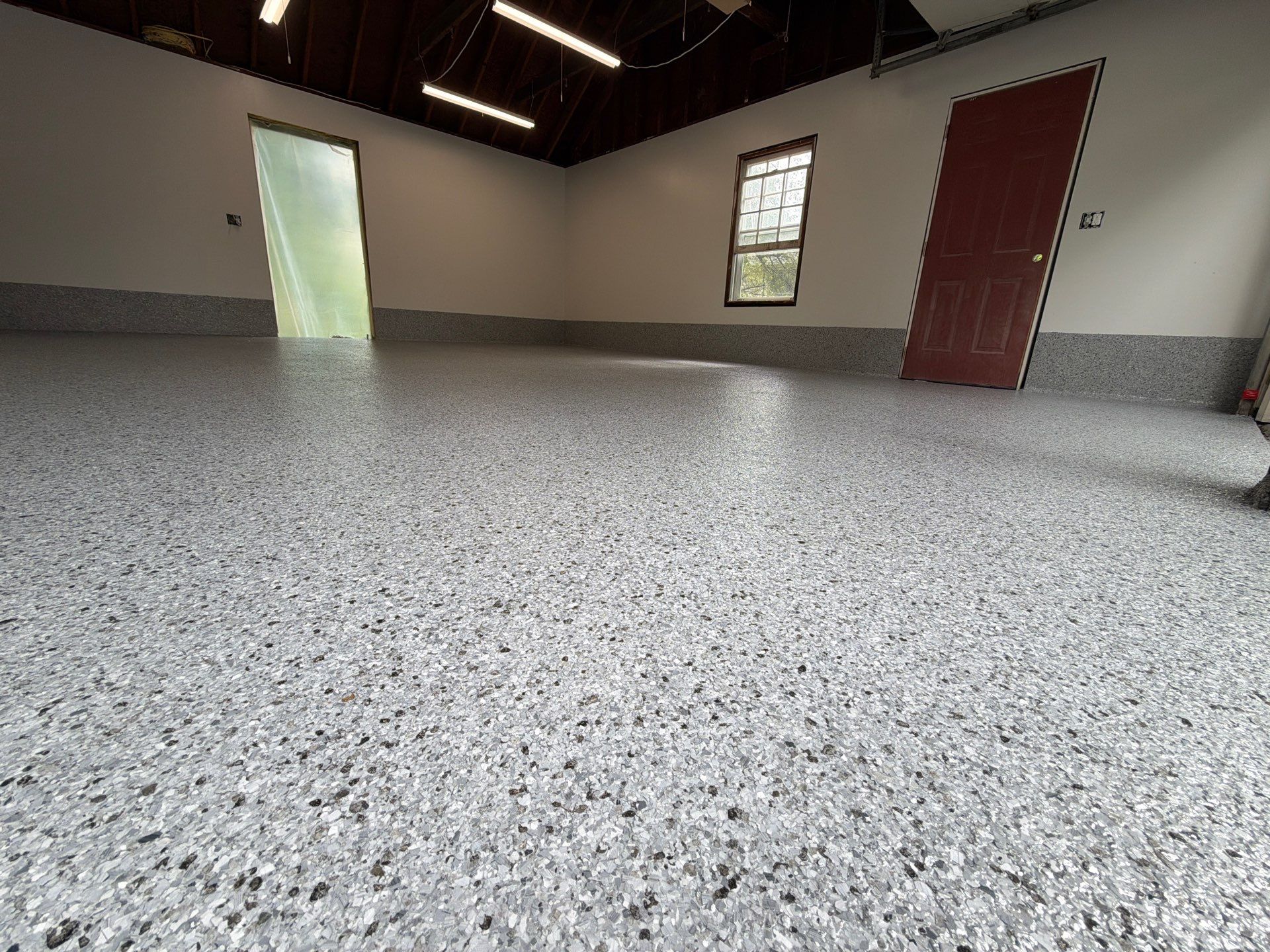 Vintage Silverado Garage Coating by NG Masonry & Construction LLC