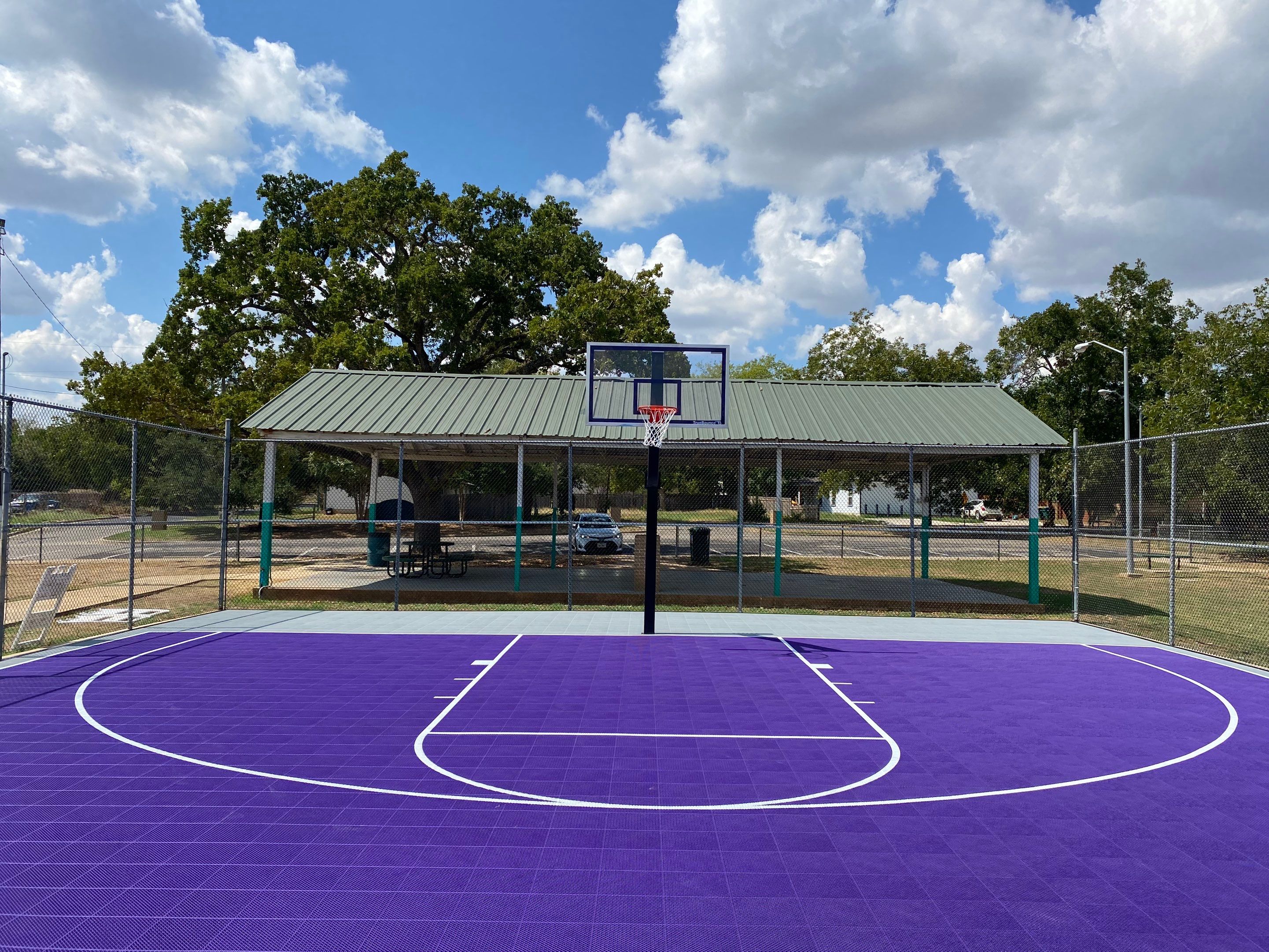 Elgin Memorial Park Refurbish  by Sport Court Austin