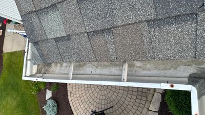Turtle Shell gutter protection installation in Huntley, IL 60142, photograph 9