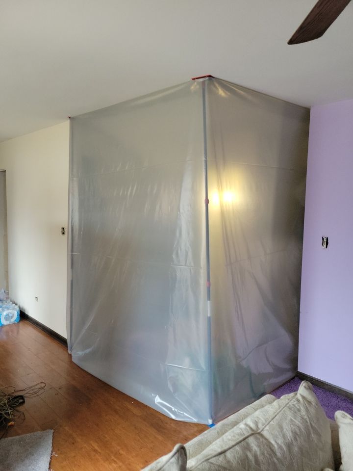 Grossly Contaminated Basement Mold by Chicagoland Water Medics