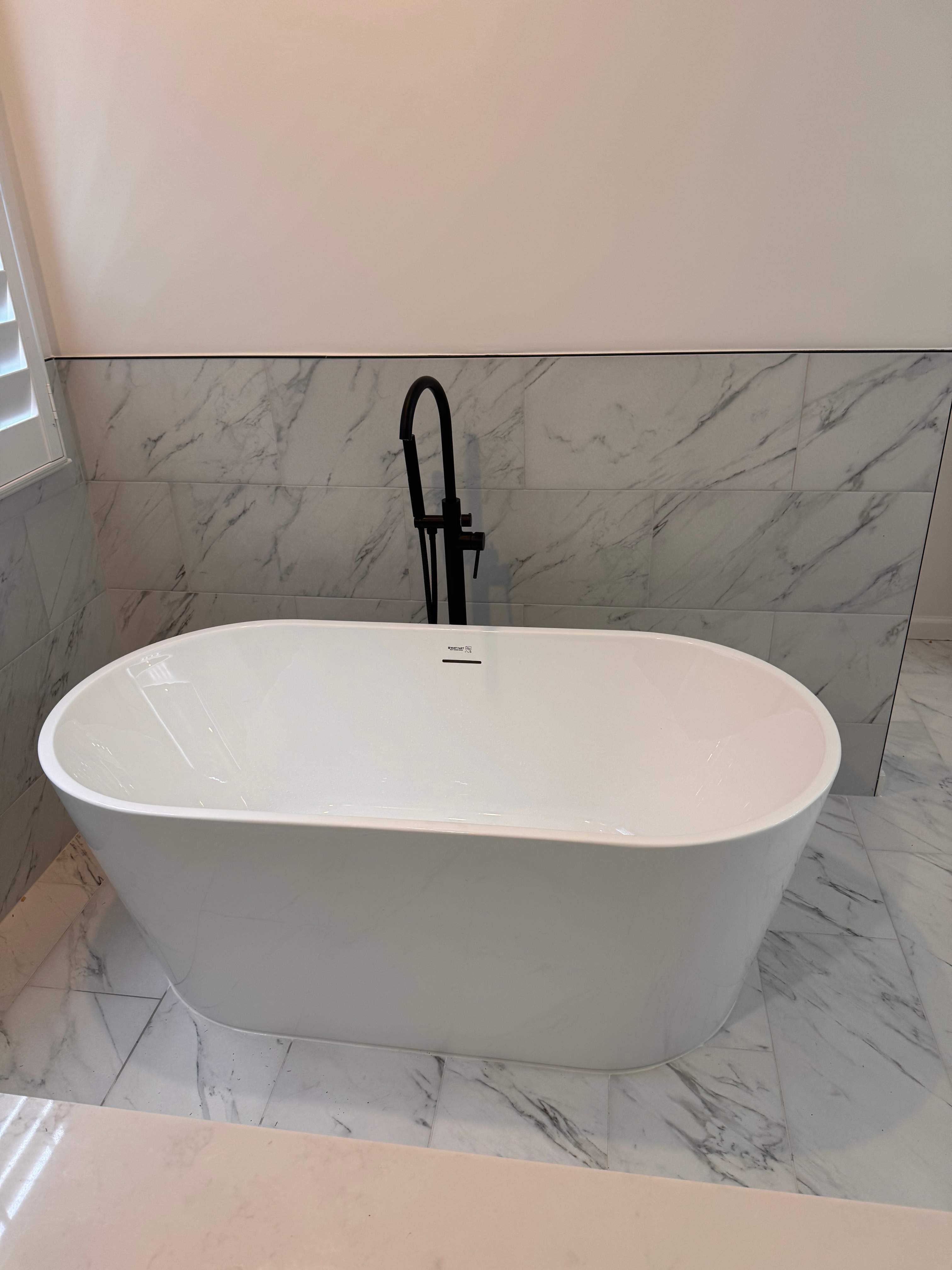 Master bathroom renovation by Prudencio