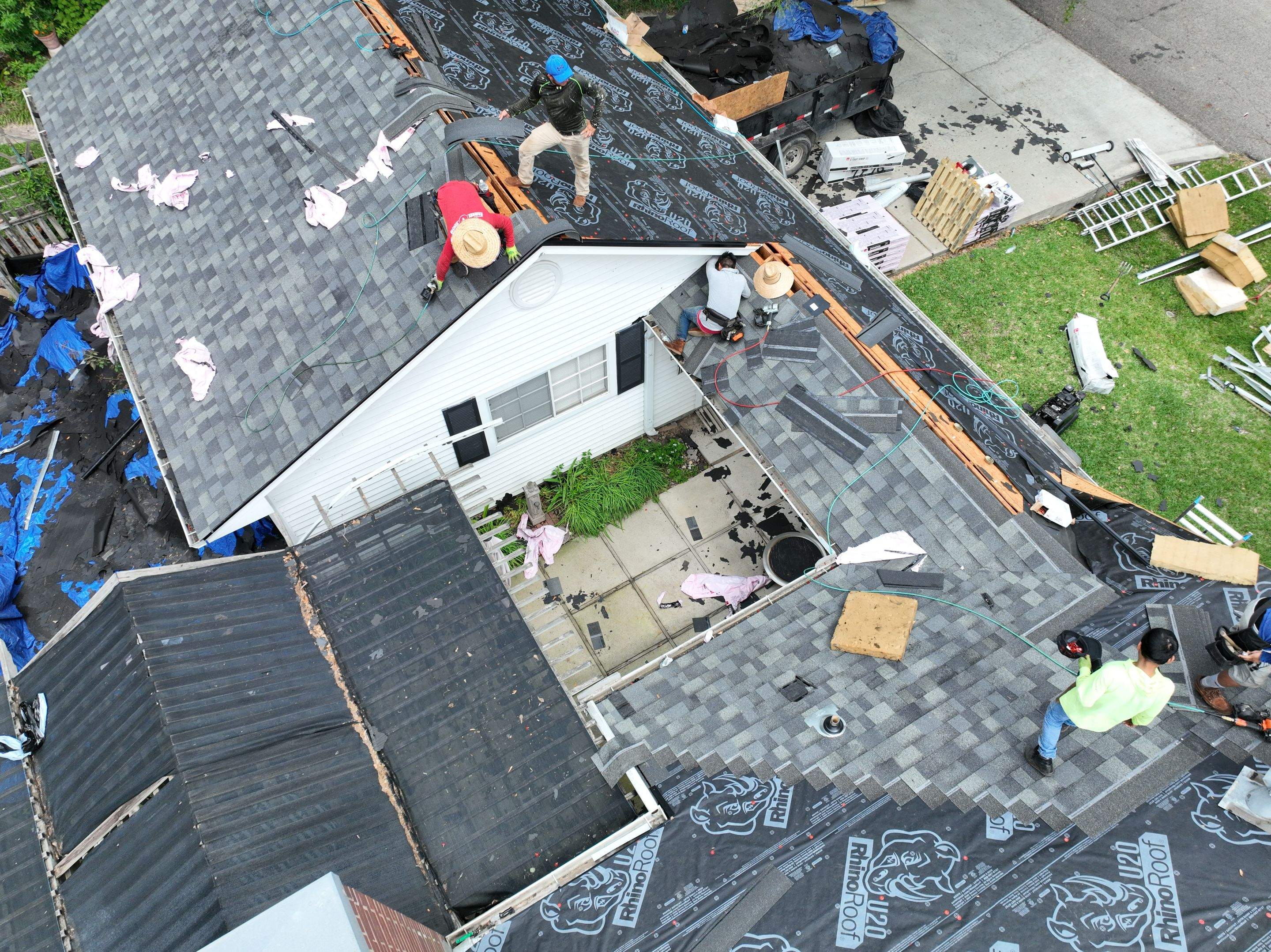 Residential Roofing Installation using Owen's Corning Duration by Roof Concepts Construction