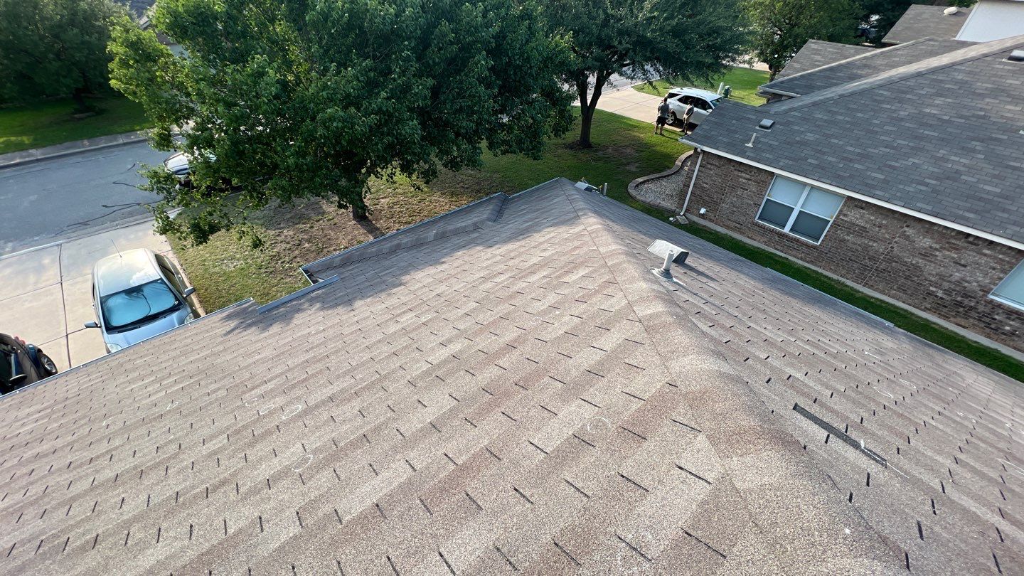 Residential Roof Replacement and Decking Installation in Hutto by Caliber Restoration LLC