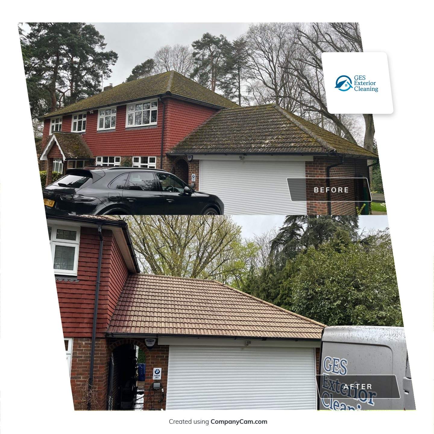 Roof Clean  - Moss Removal - Gutter Clean by Ges Exterior Cleaning ltd