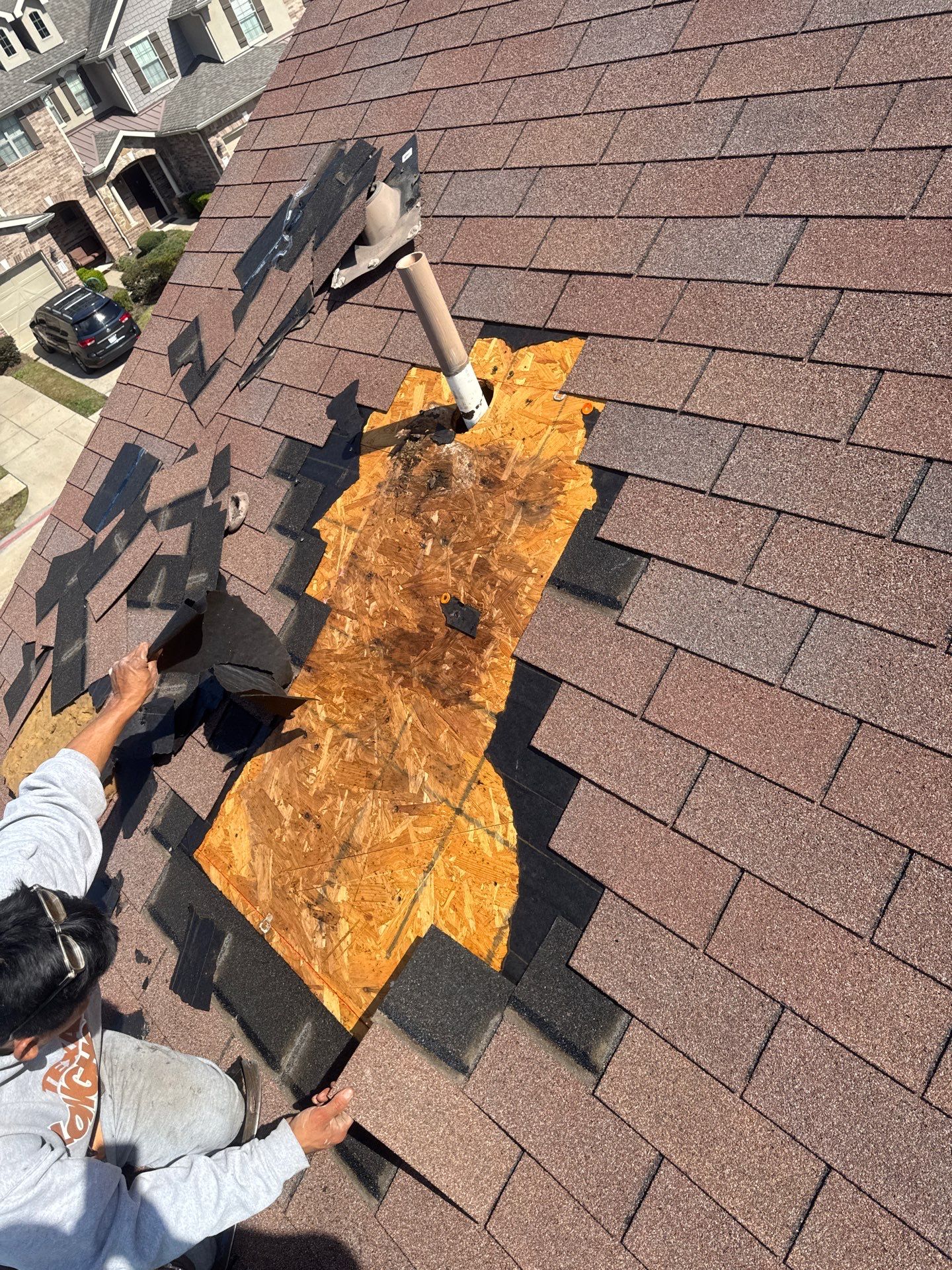 Project in Tomball by Proud Roofing