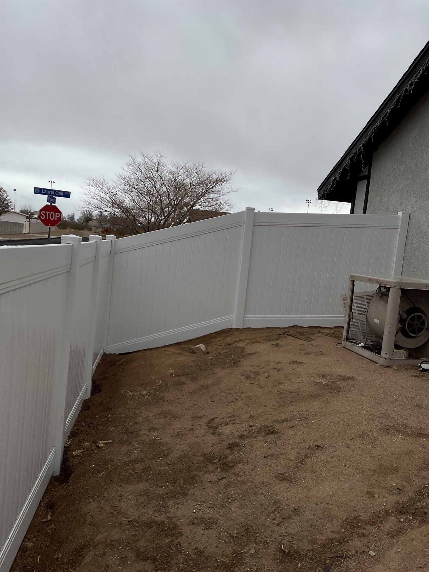 Fence Installation using Vinyl by Fence Guys Inc. 