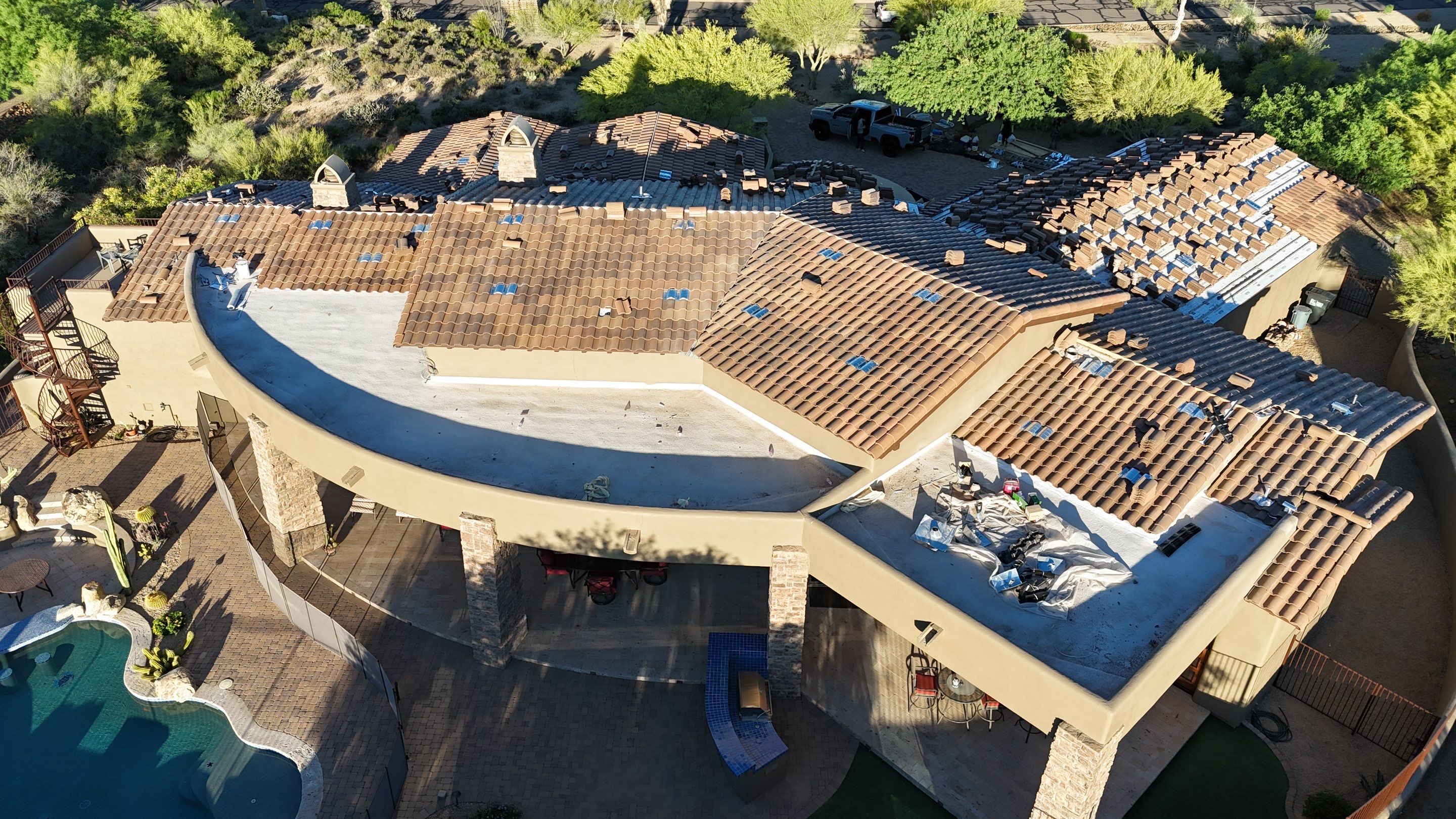 Project in Scottsdale by Saint Roofing