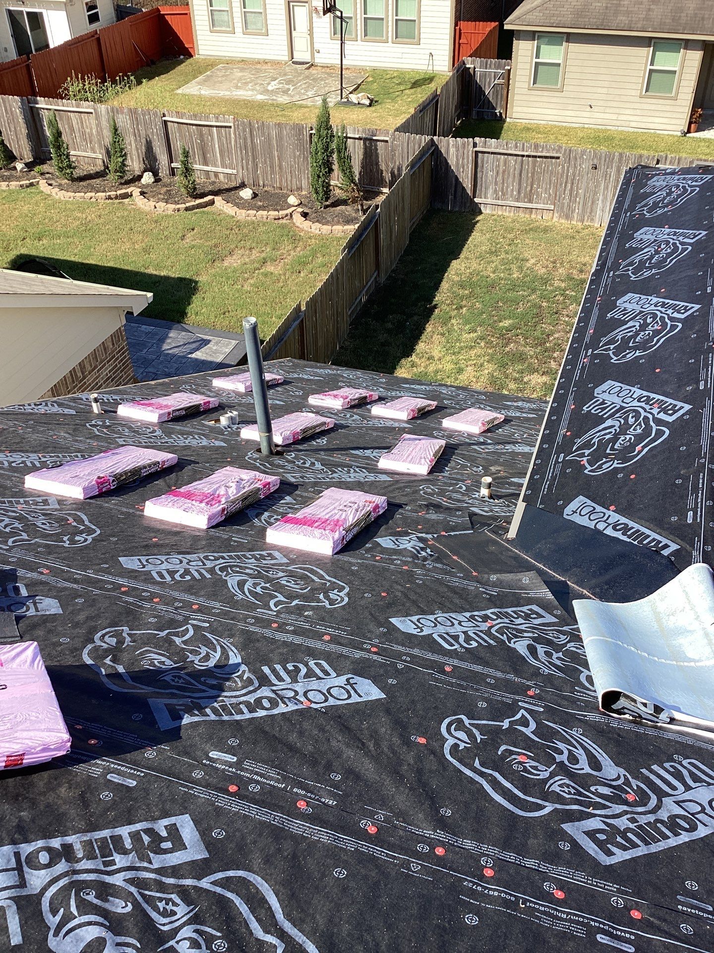 Residential Roofing Installation using Owen's Corning Duration (Lifetime) Shingles by Roof Repair Company