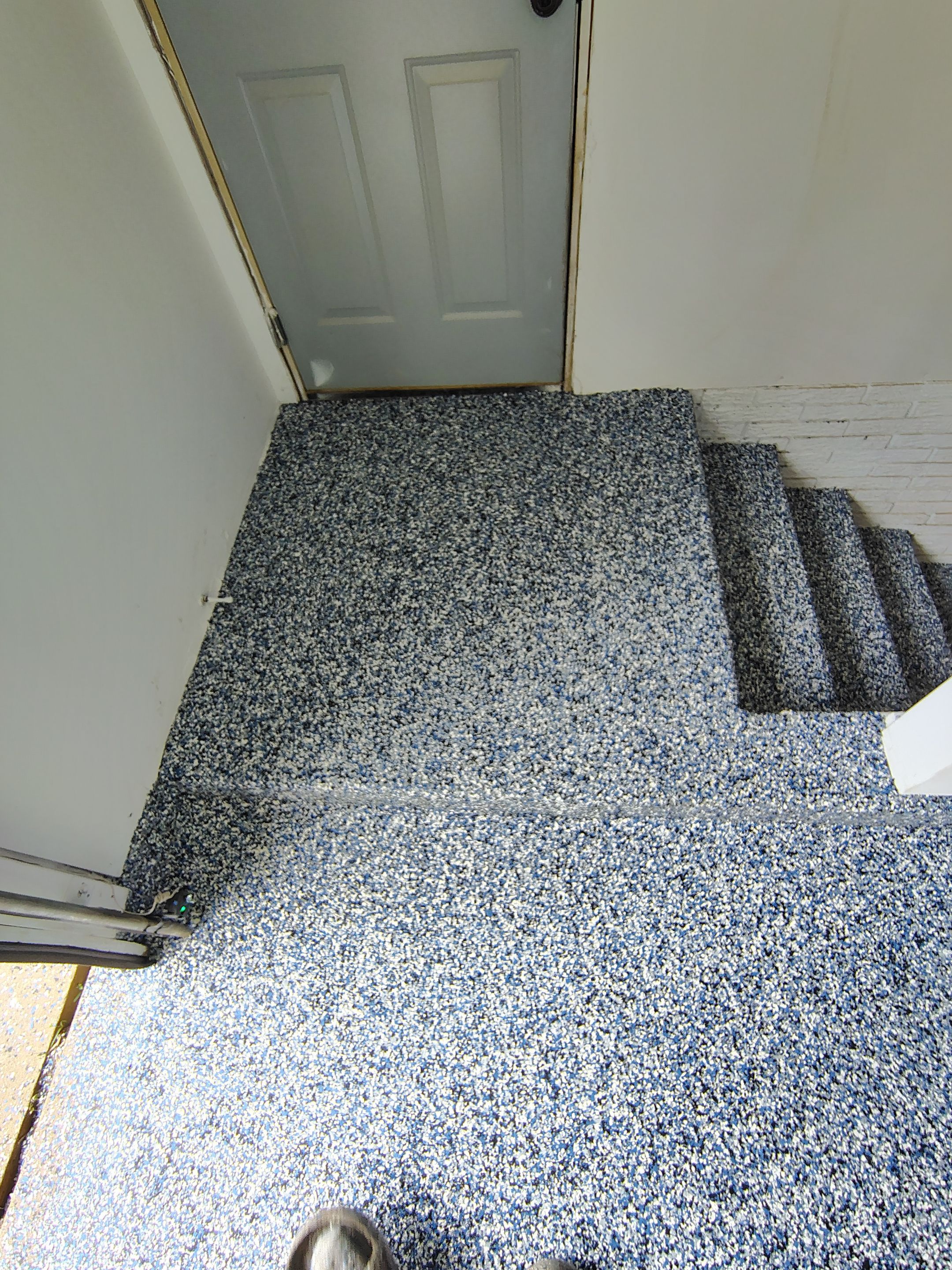 Hartford Garage Concrete Coating With Orbit Flake Finish by Select Painting, Coatings & Garage Cabinets