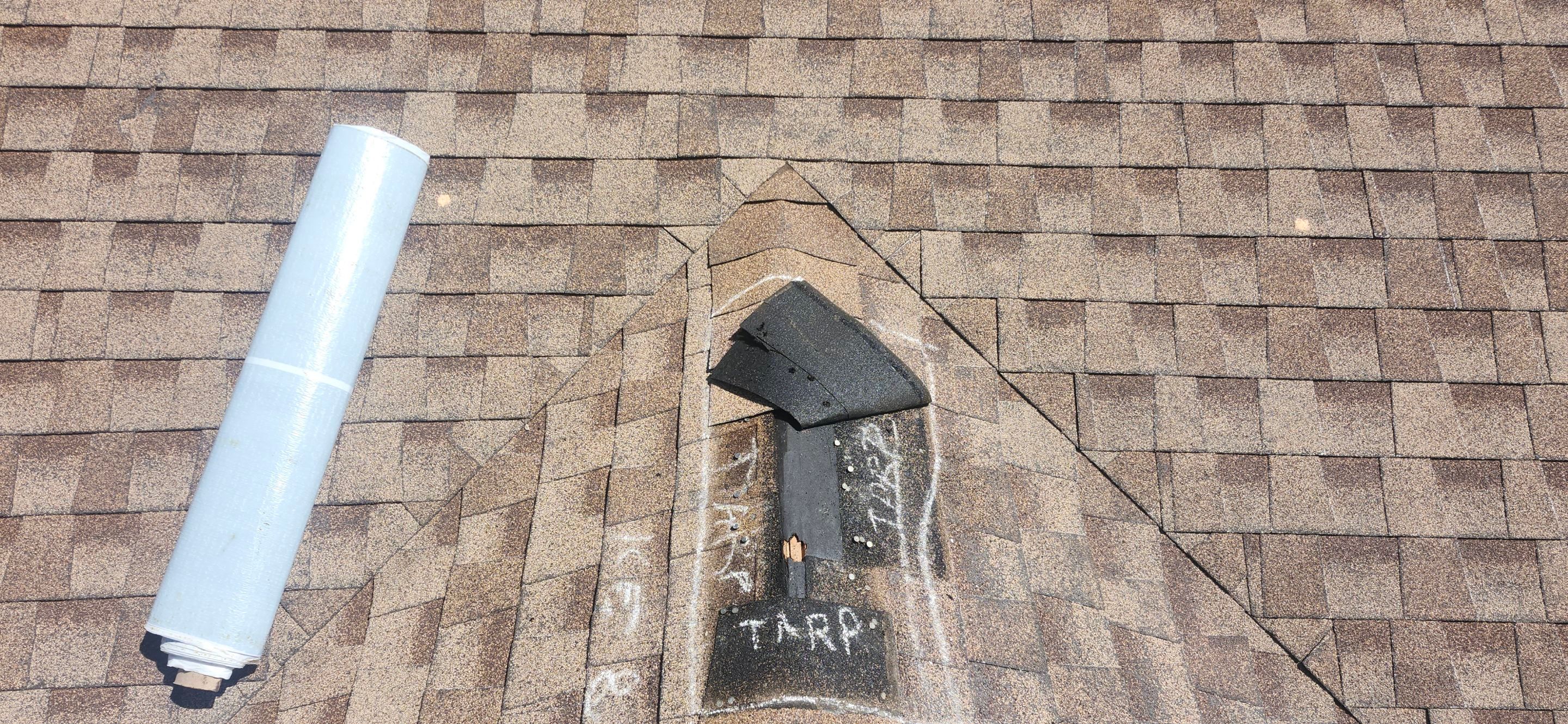 Architectural Asphalt Shingle Roof Replacement and Chimney Repair in Leander by Caliber Restoration LLC