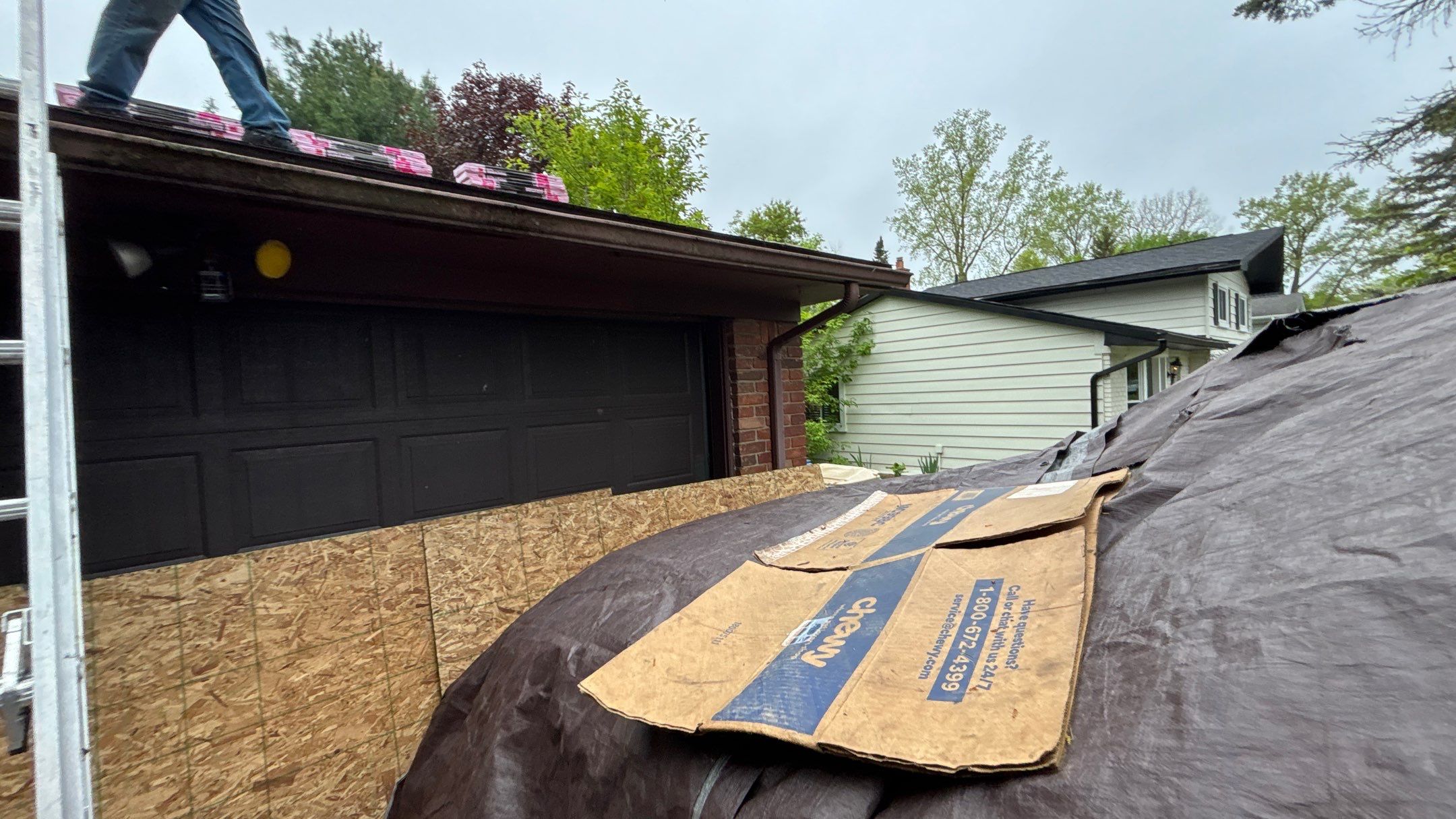 Roof Replacement using Owens Corning Teak by 180 Contractors