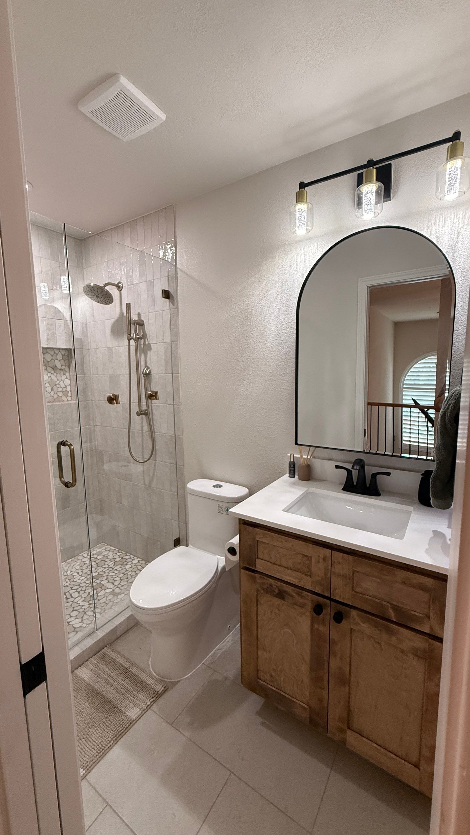 McKinney, TX: Bathroom Addition & Stairs Remodel by C3 Custom Builds