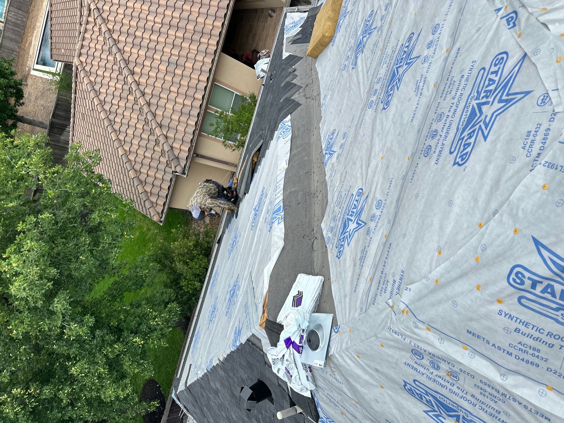 Project in Spring by Motion Roofing