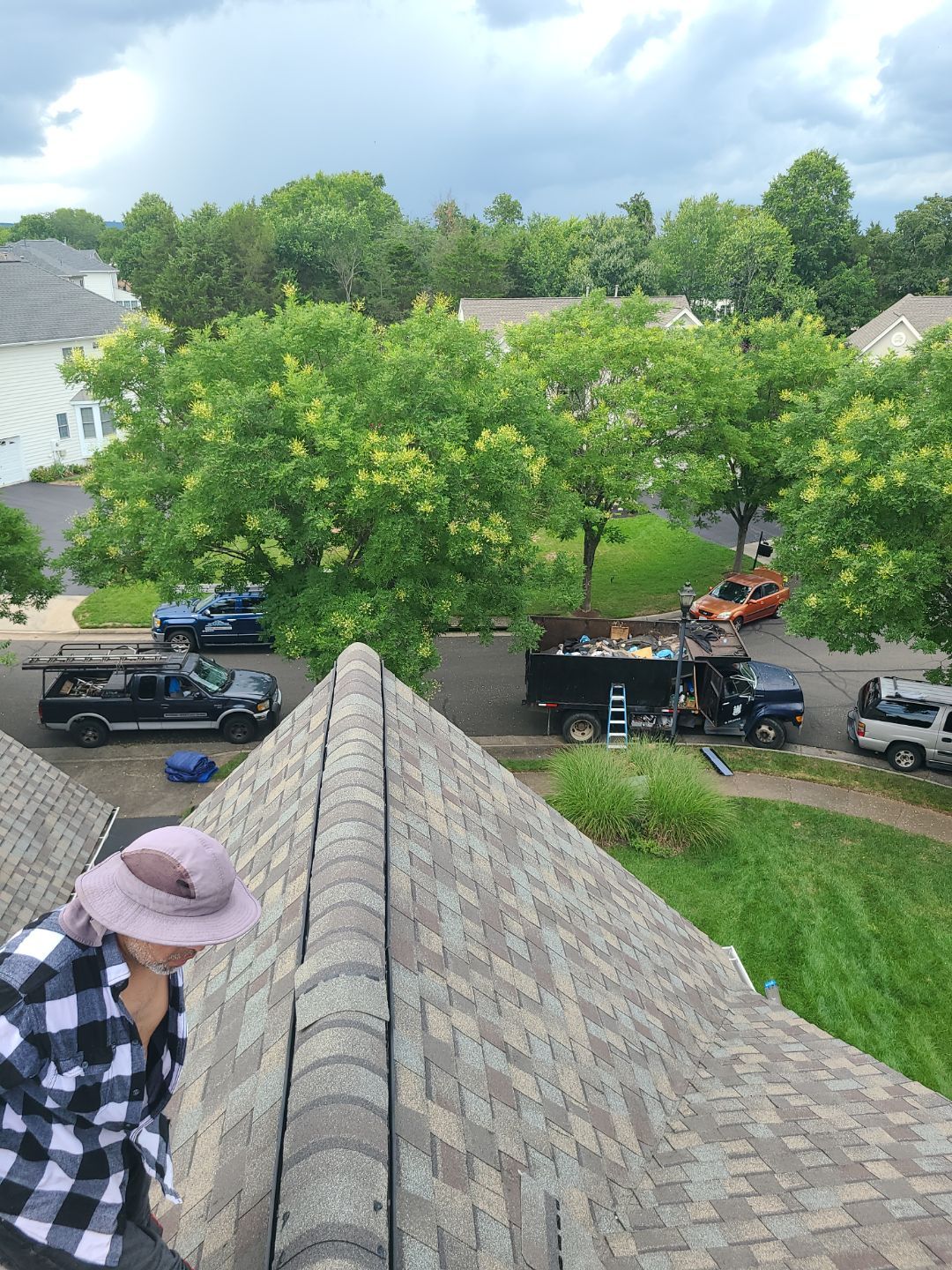 Haymarket: Roof Replacement with CertainTeed Landmark Pro Designer Shingles in Max Def Weathered Wood by RM Banning, Inc.