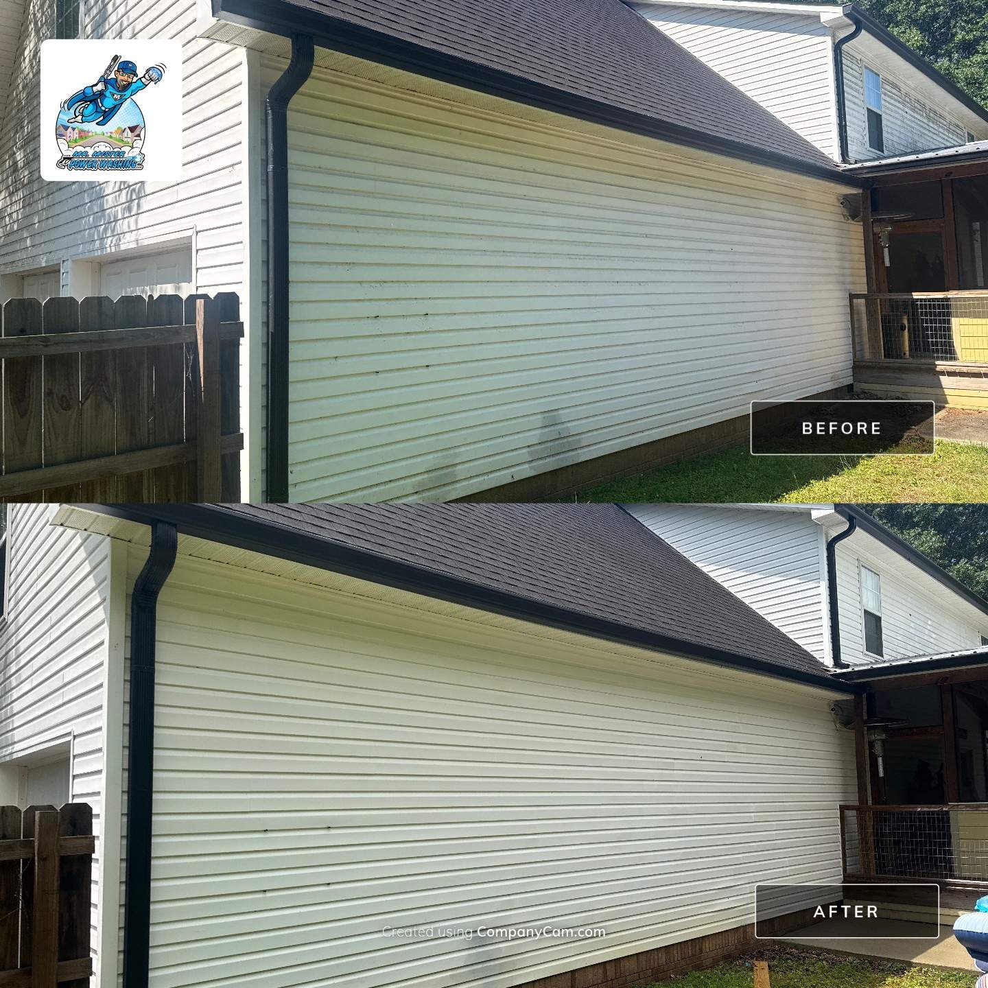 Nick & Ashleys House by Mr. Mister Power Washing
