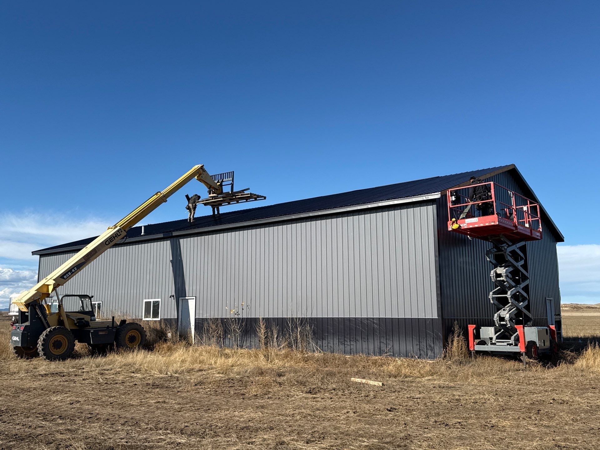 29 Gauge Steel Roof Install  by Weather-Tite Exteriors LLC