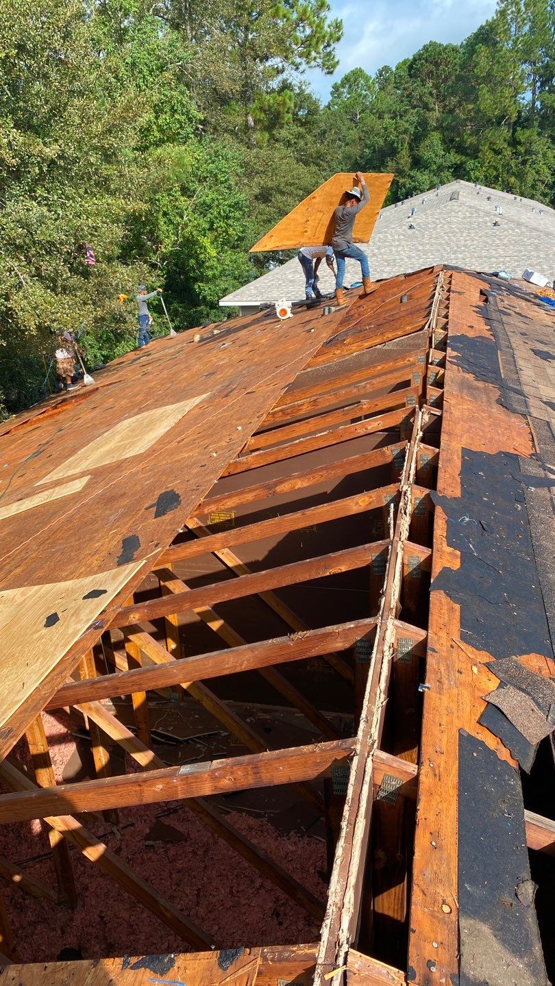 Residential Roofing Repair using Roof Replacement by American Roofing & Construction LLC